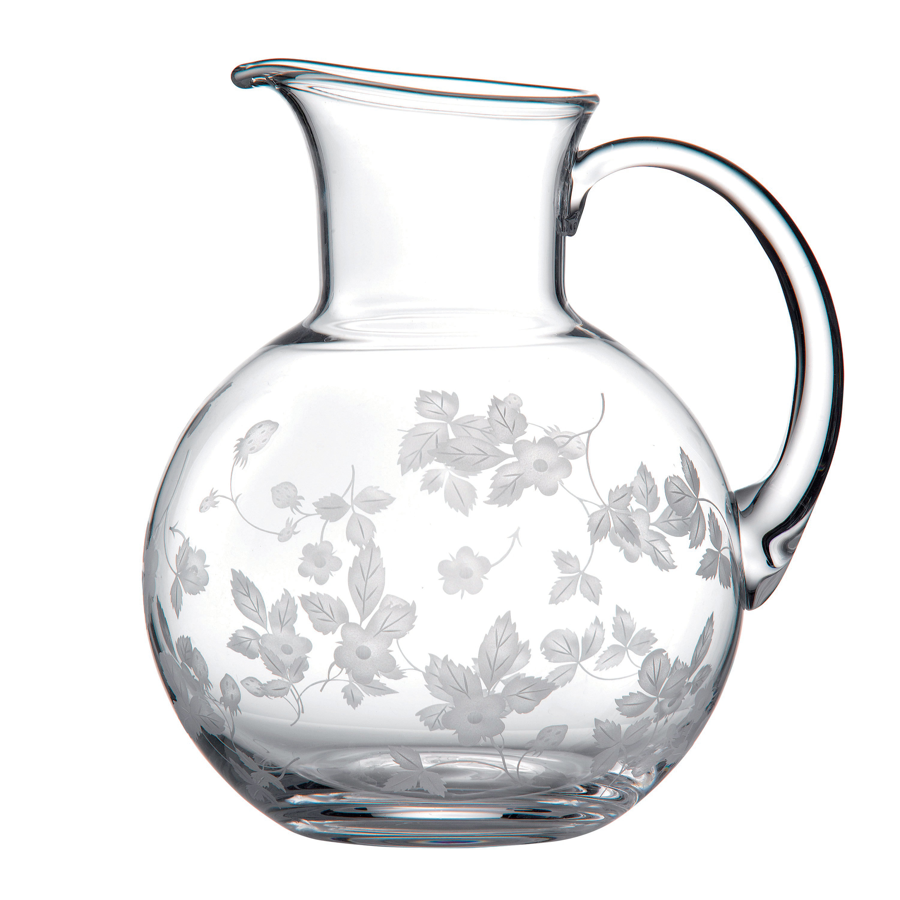 Wedgwood Wild Strawberry Glass Water Pitcher Wayfair