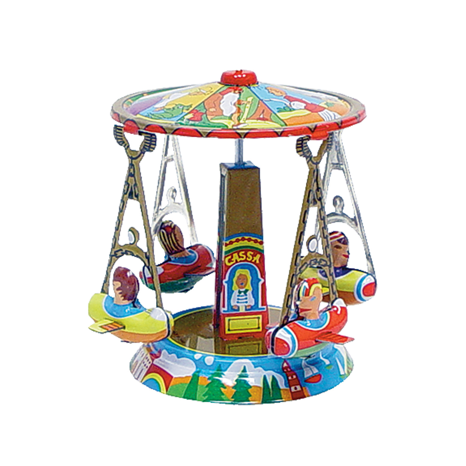 Alexander Taron Tin Carousel Ornament & Reviews Wayfair