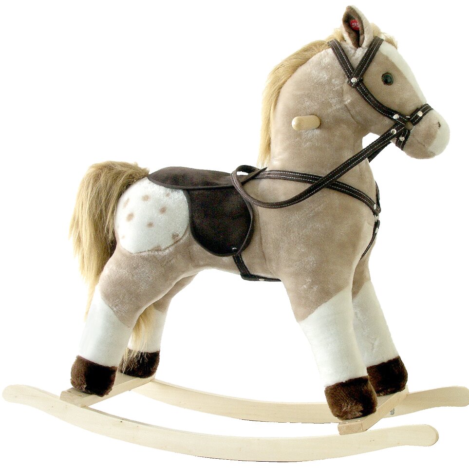 Alexander Taron Small Plush Rocking Horse & Reviews 