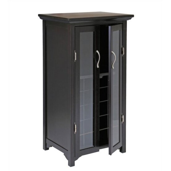 Winsome Espresso Bar Cabinet & Reviews | Wayfair