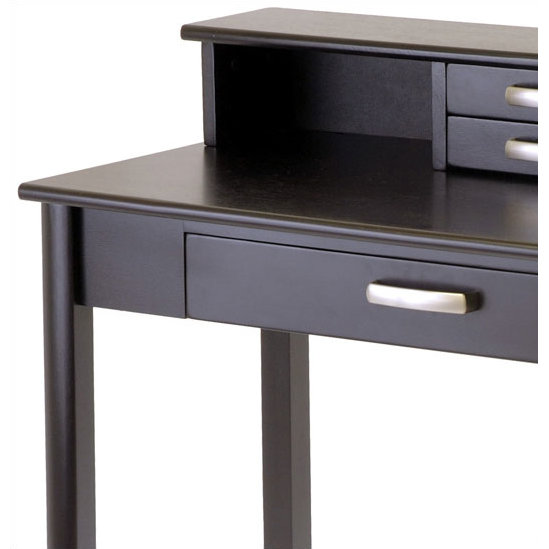 Winsome Liso Computer Desk with Hutch and Keyboard Tray & Reviews Wayfair