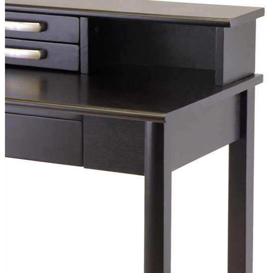 Winsome Liso Computer Desk with Hutch and Keyboard Tray & Reviews Wayfair