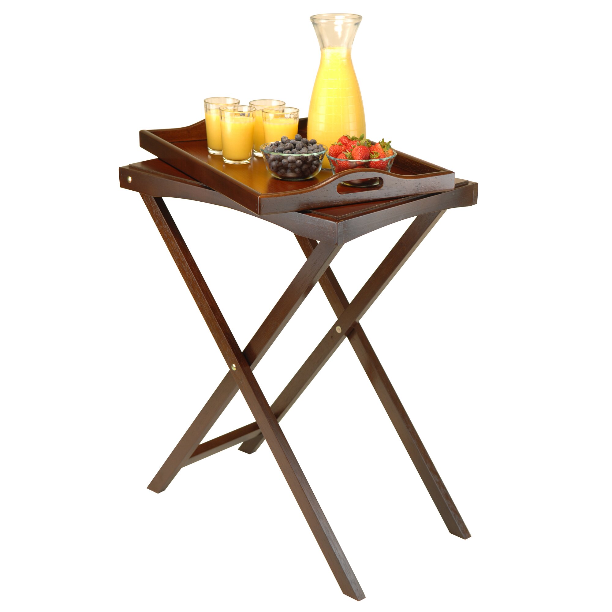 Winsome Devon Butler TV Tray & Reviews Wayfair