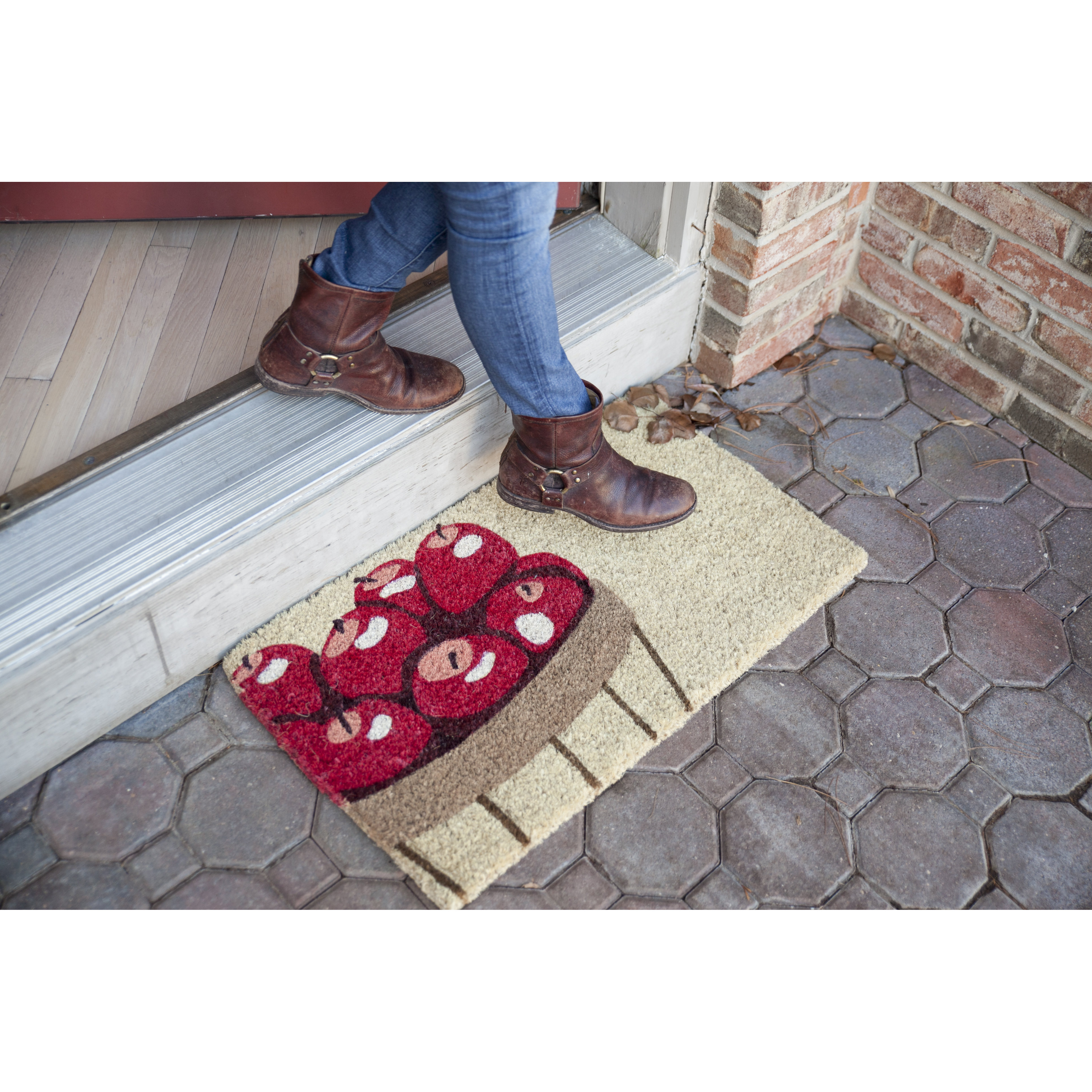 Entryways Apples Doormat & Reviews Wayfair