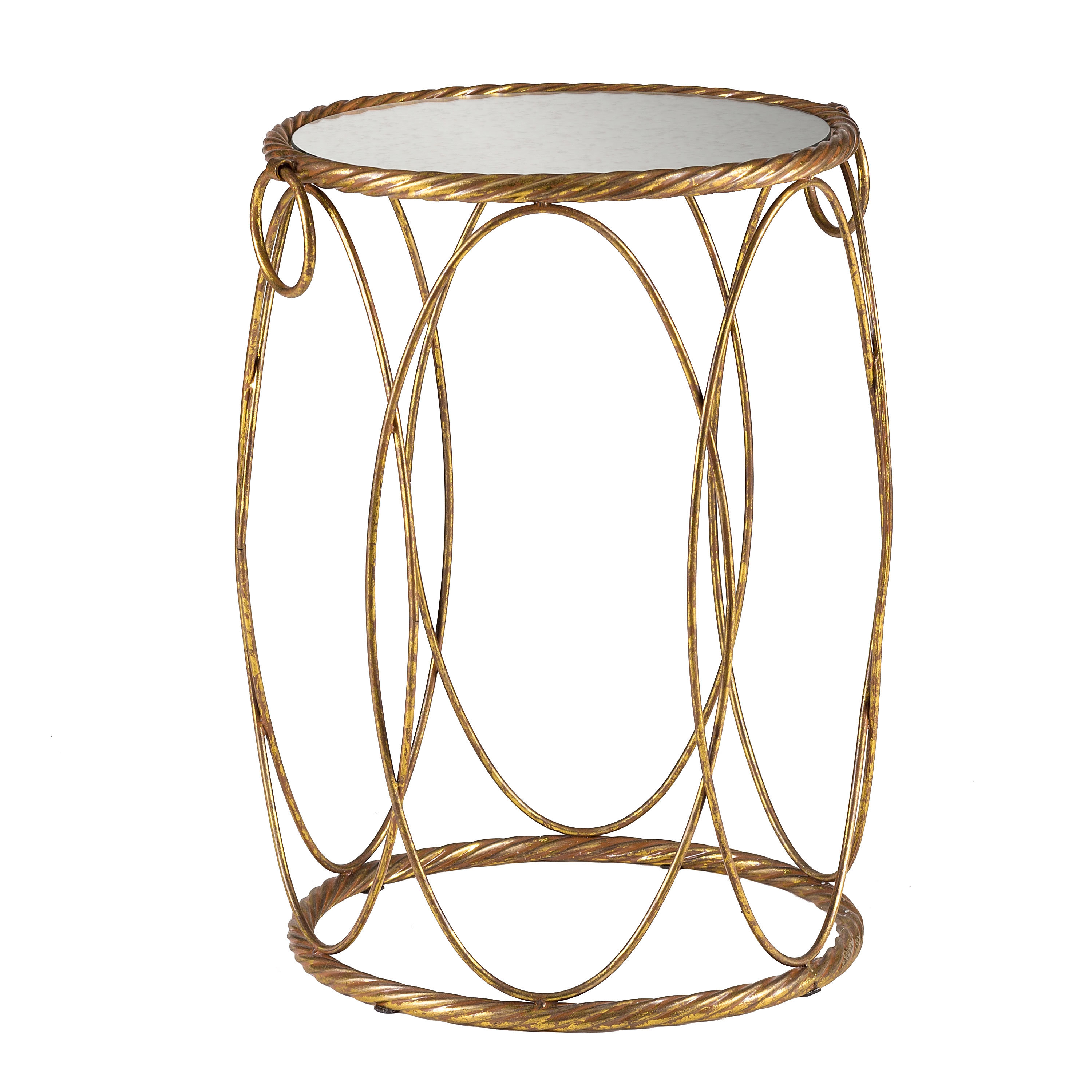 Bombay Heritage Audrey Mirrored End Table Wayfair