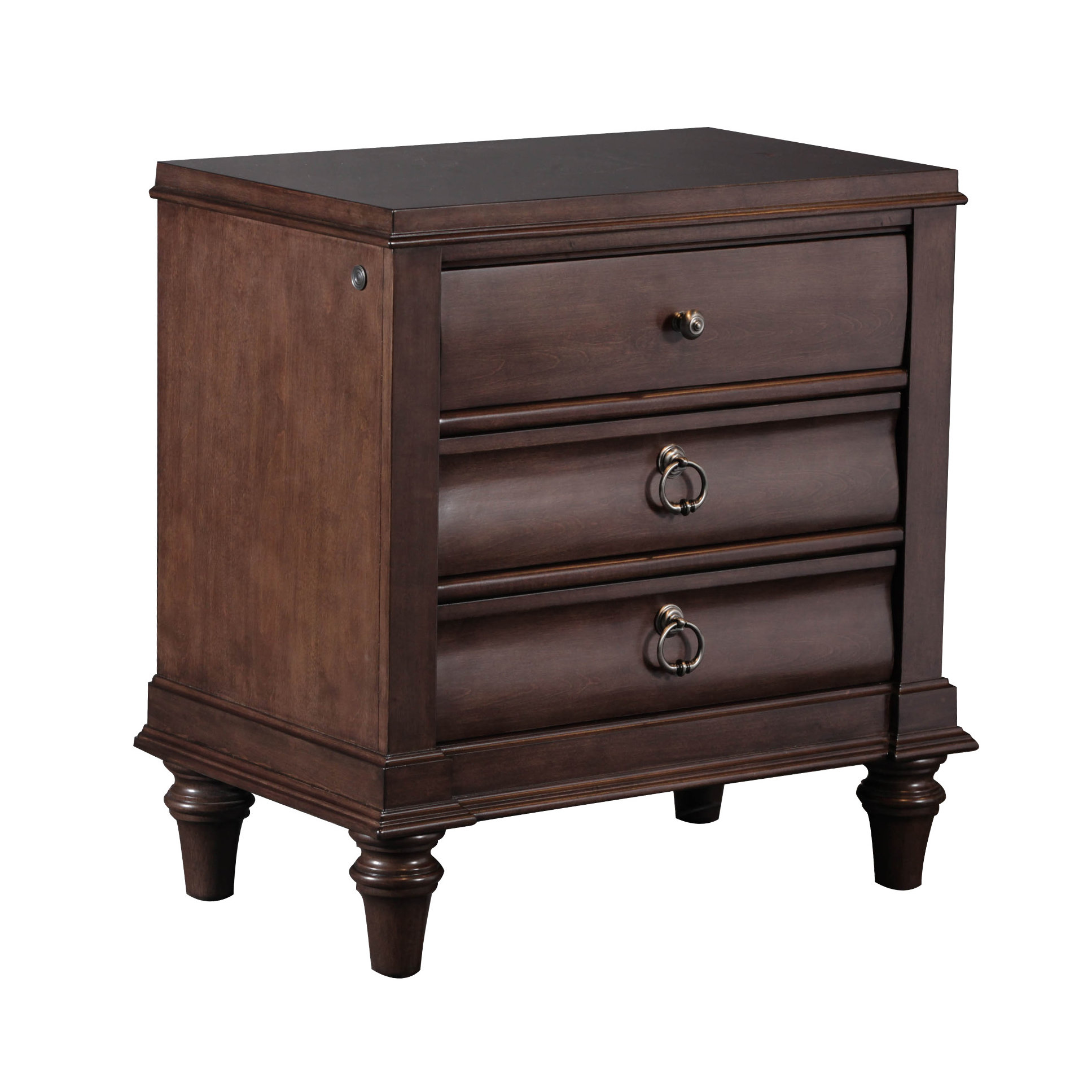 Bombay Heritage New Haven 3 Drawer Nightstand Wayfair