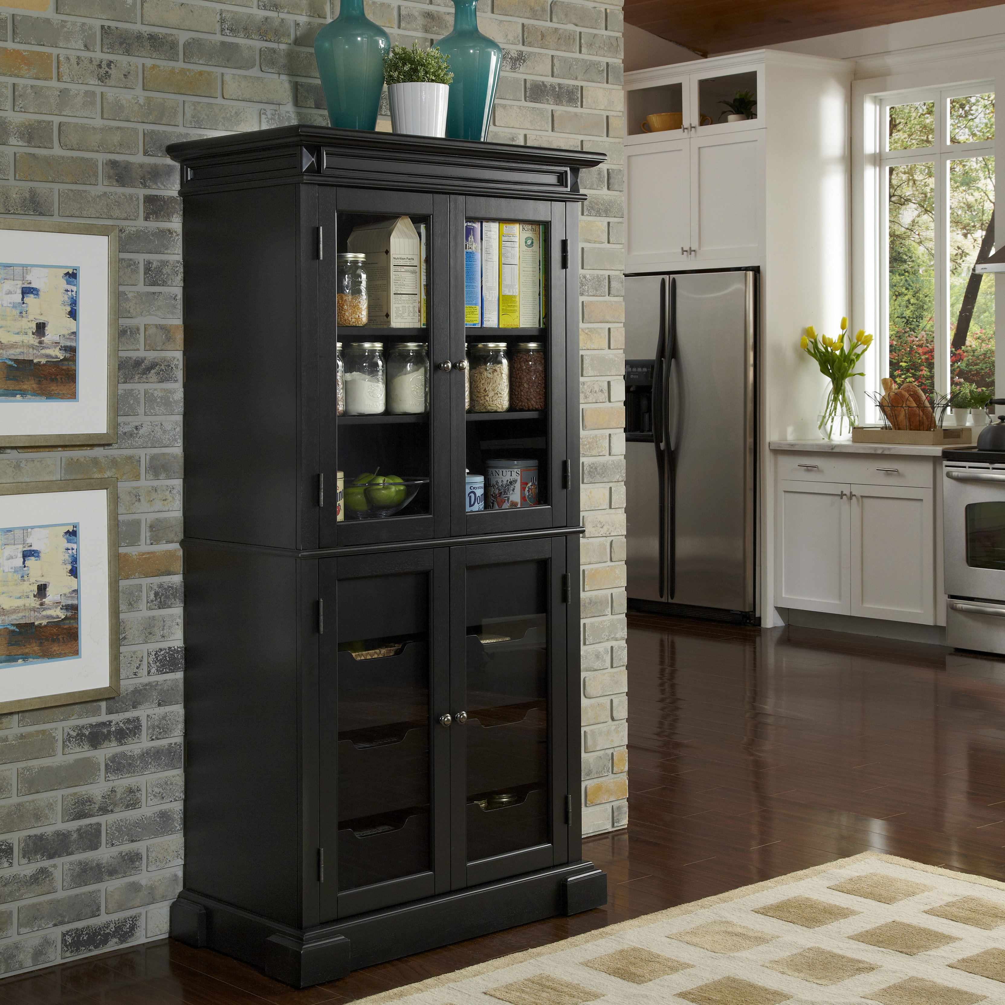 Home Styles Americana Kitchen Pantry & Reviews Wayfair