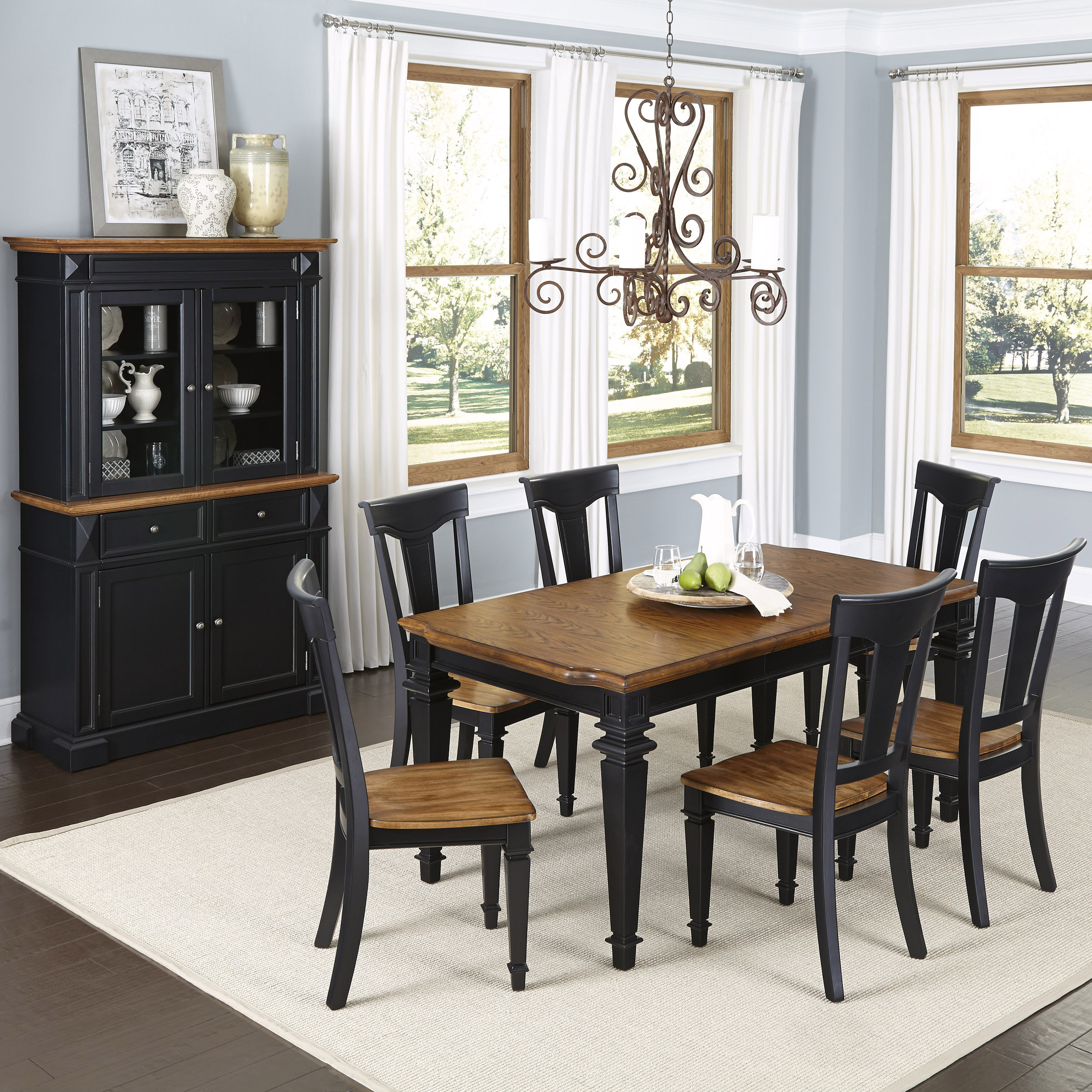 Home Styles Americana 8 Piece Dining Set Wayfair