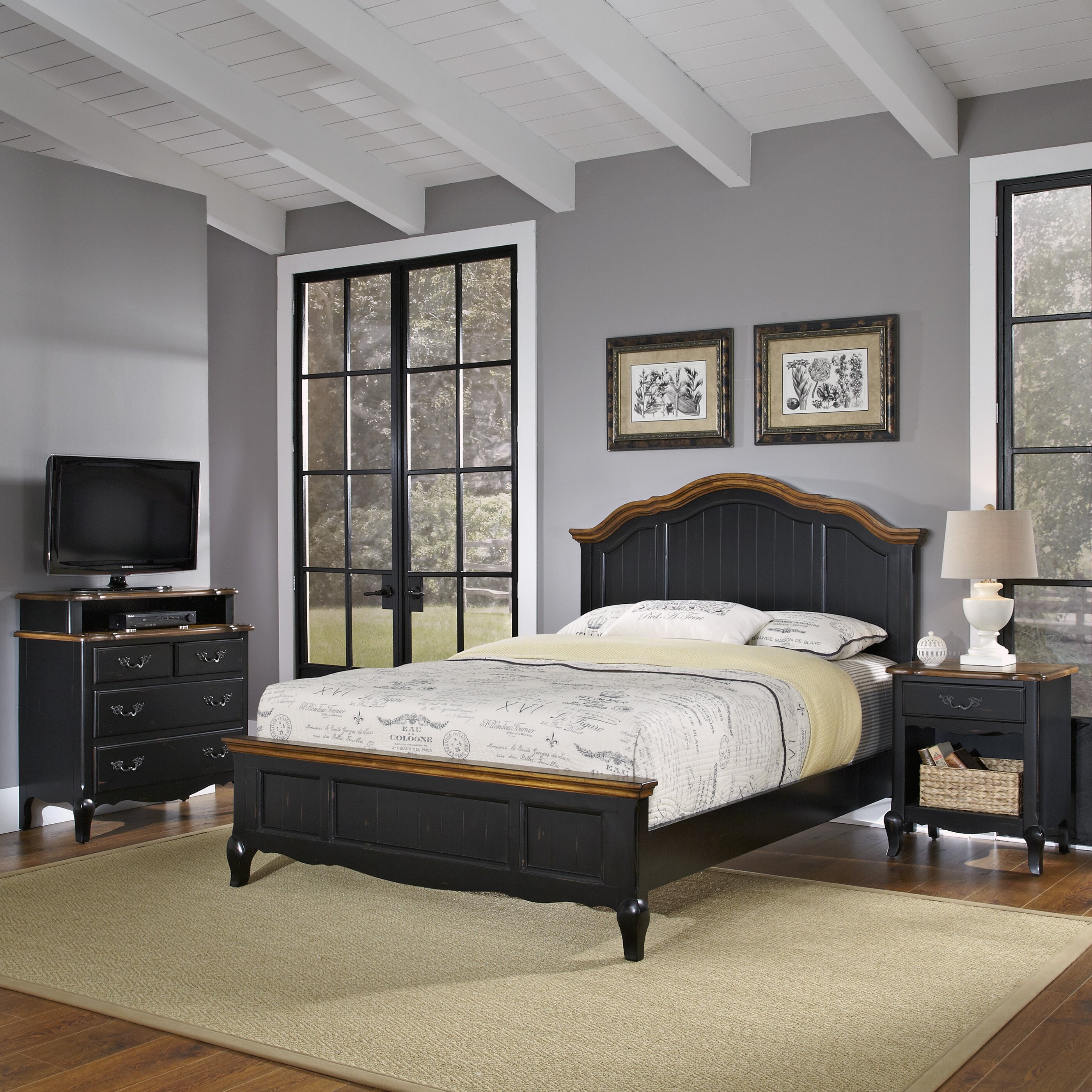 Home Styles French Countryside Panel Customizable Bedroom Set & Reviews