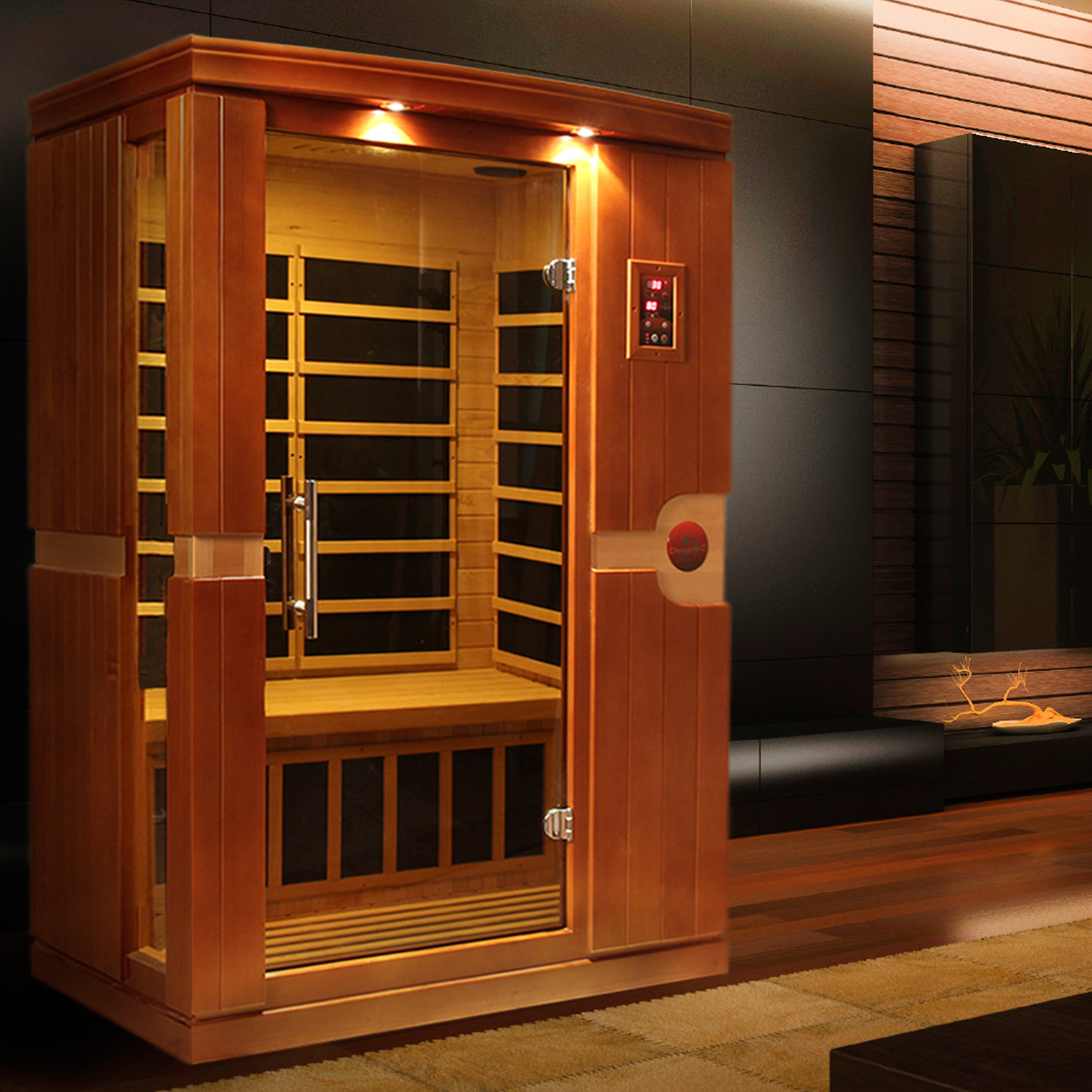 Dynamic Infrared Venice 2 Person FAR Infrared Sauna & Reviews | Wayfair