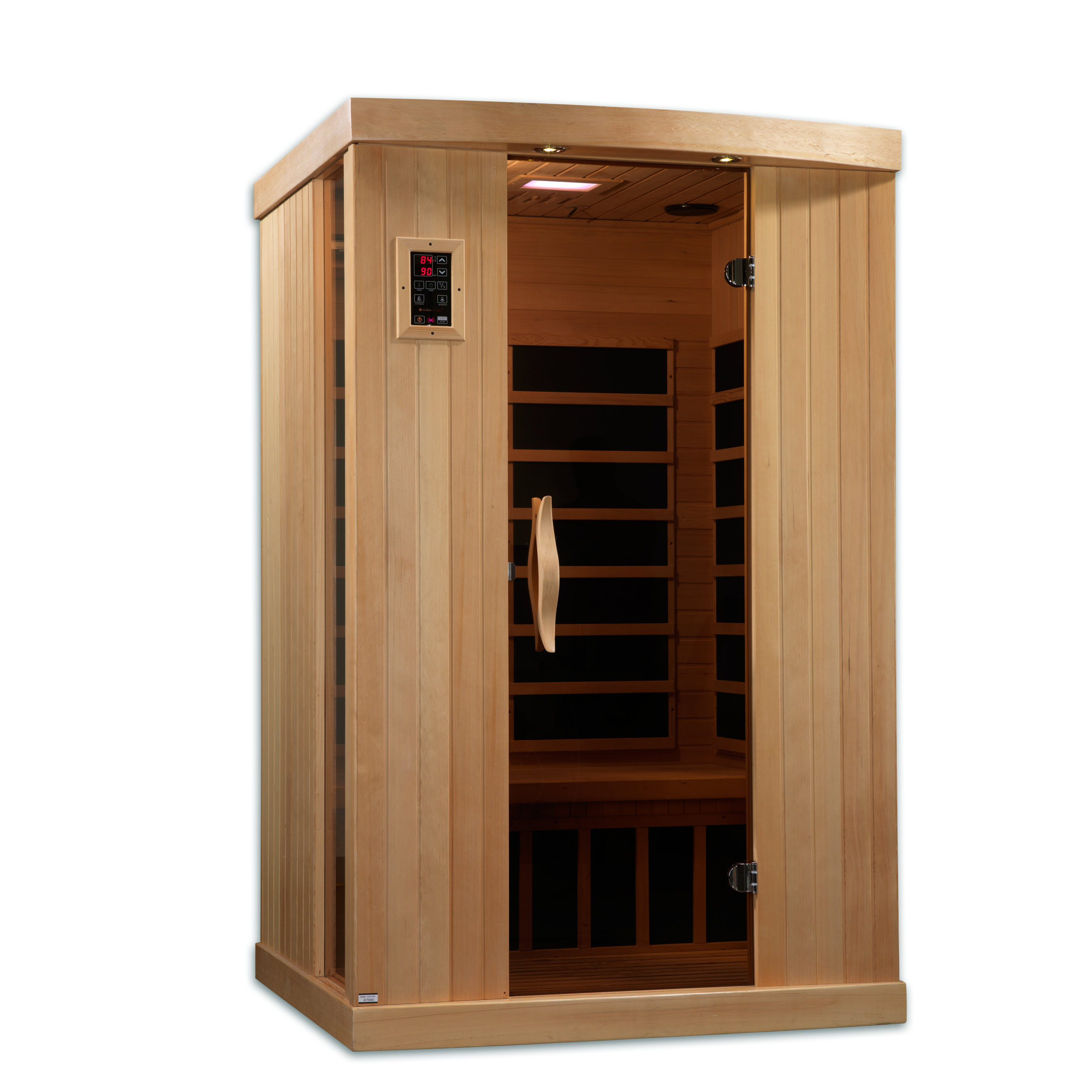 Dynamic Infrared Puretech Low EMF 2 Person IR Carbon FAR Infrared Sauna & Reviews Wayfair