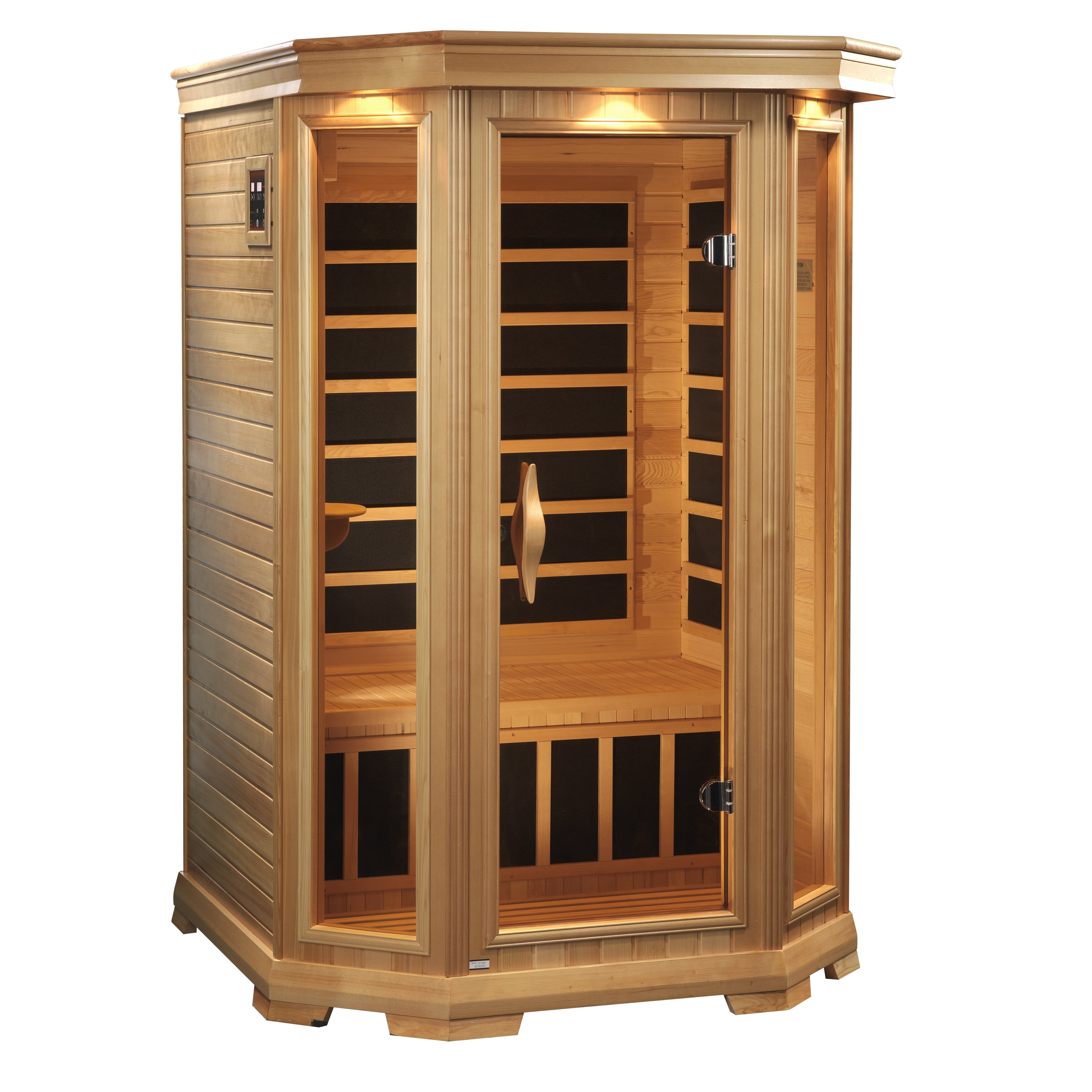 Dynamic Infrared Luxury 2 Person Carbon FAR Infrared Dry Sauna