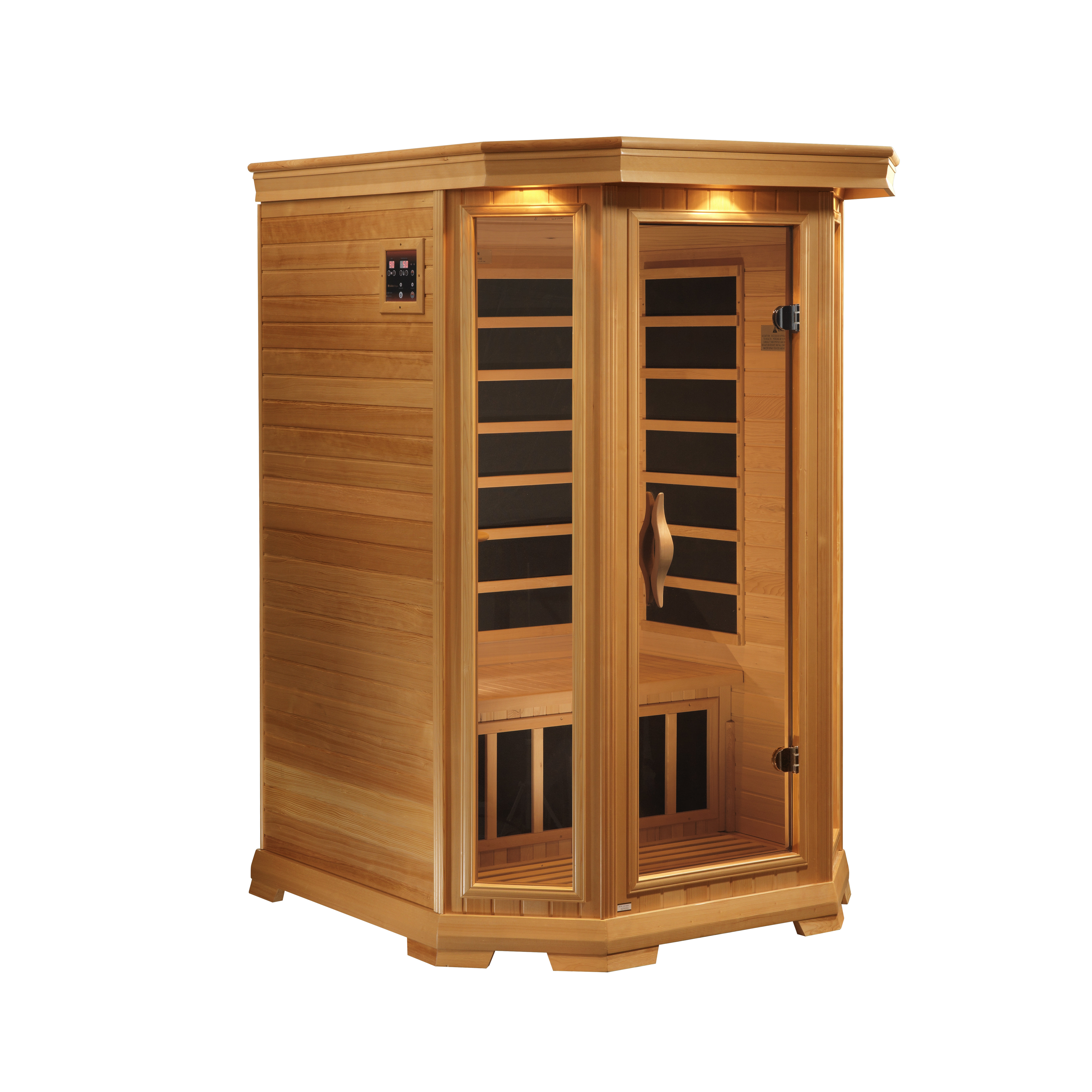 Dynamic Infrared Luxury 2 Person Carbon FAR Infrared Dry Sauna & Reviews Wayfair