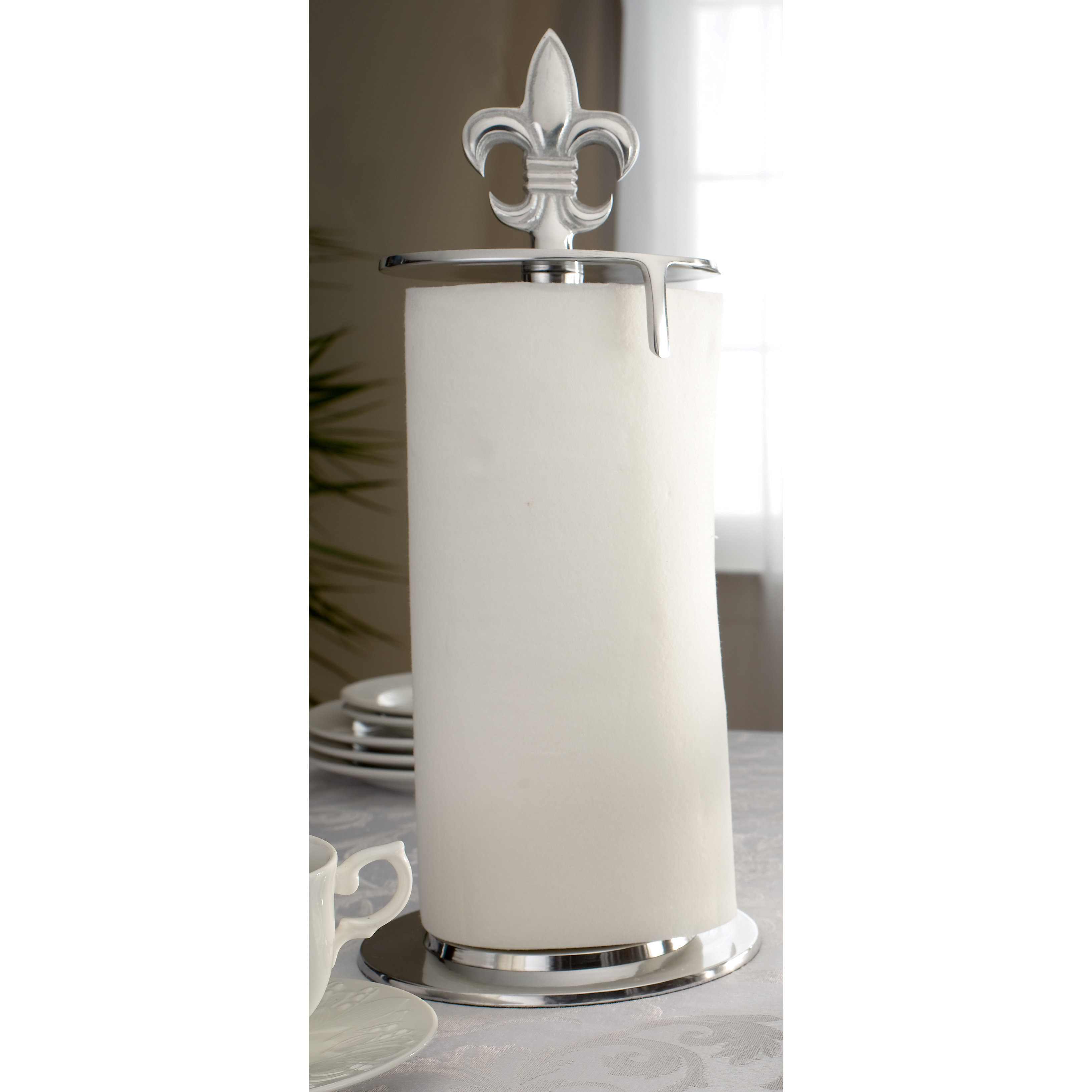 Kindwer Fleur de Lis Paper Towel Holder & Reviews Wayfair