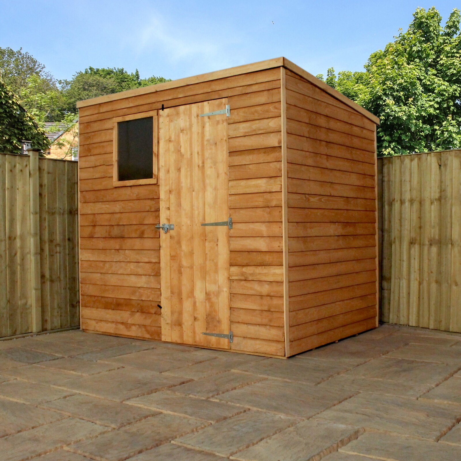 Mercia Garden Products 7 x 5 Wooden Storage Shed & Reviews | Wayfair UK