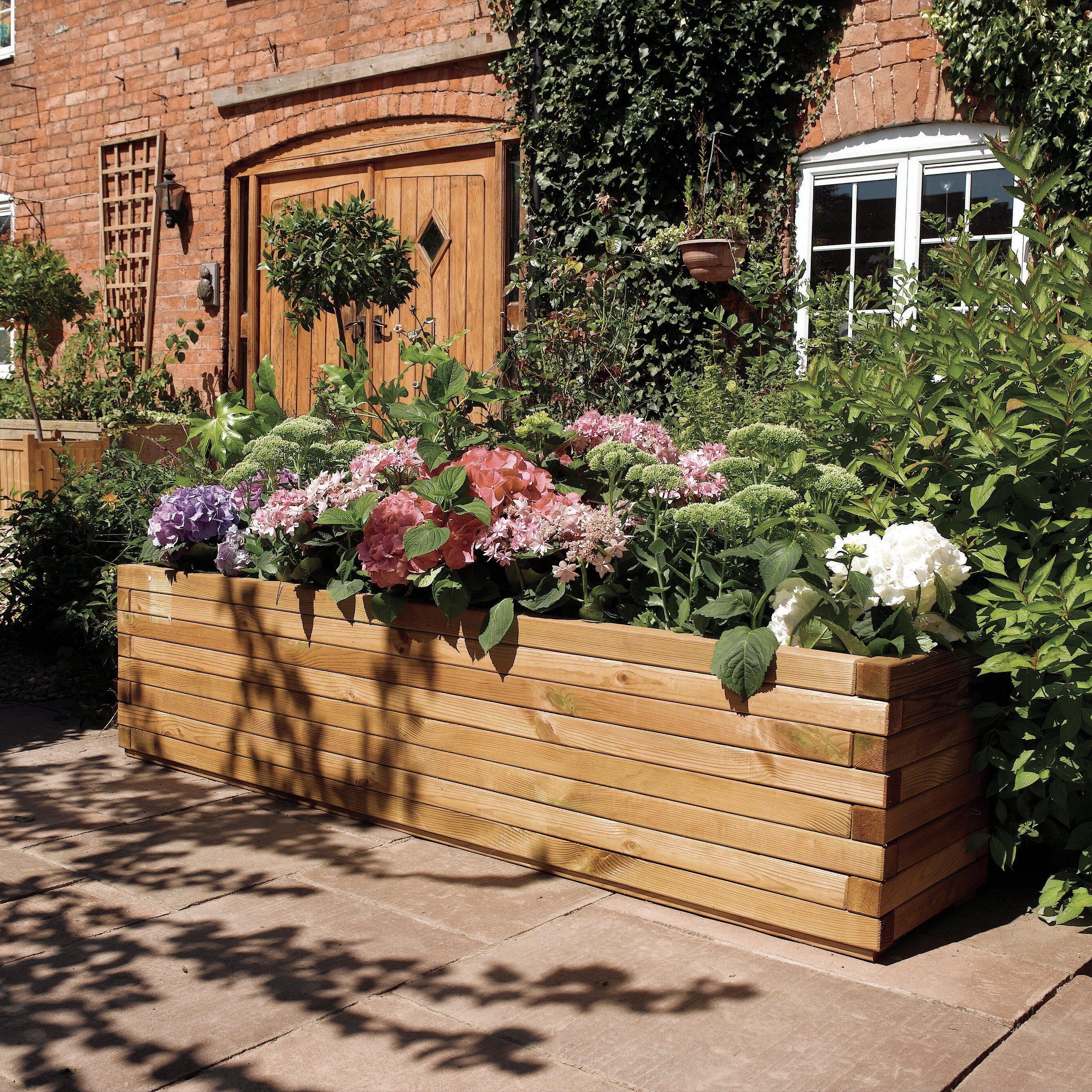 Rowlinson Rectangular Planter & Reviews | Wayfair UK