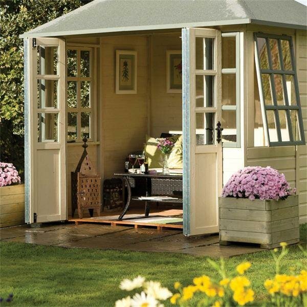 Rowlinson 9 x 7 Chatsworth Summerhouse &amp; Reviews | Wayfair UK