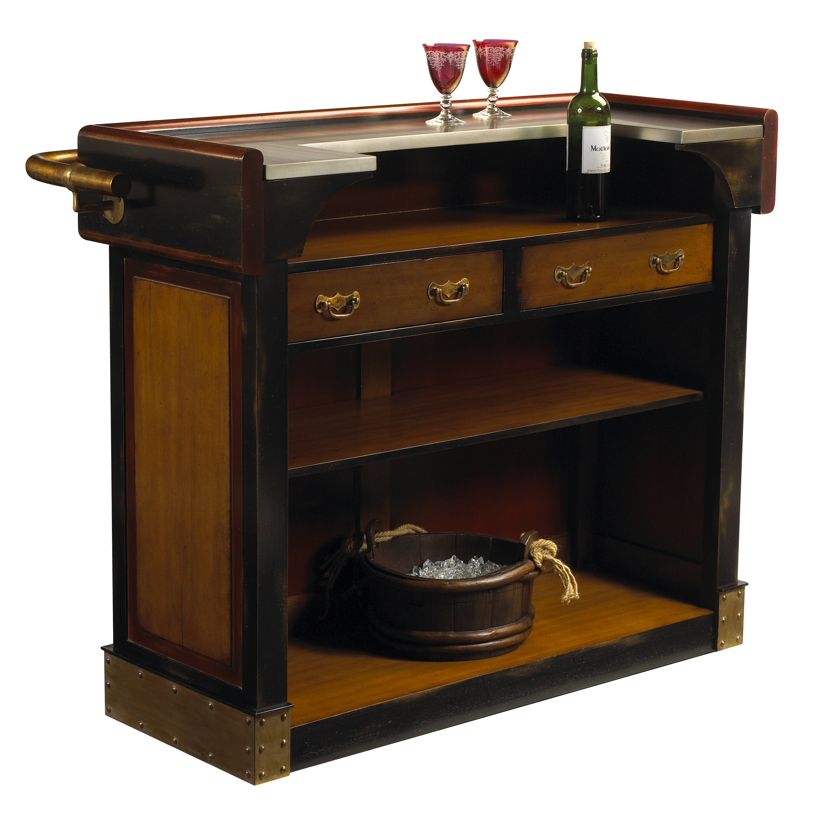 French Heritage Felix Stand Up Bar Wayfair