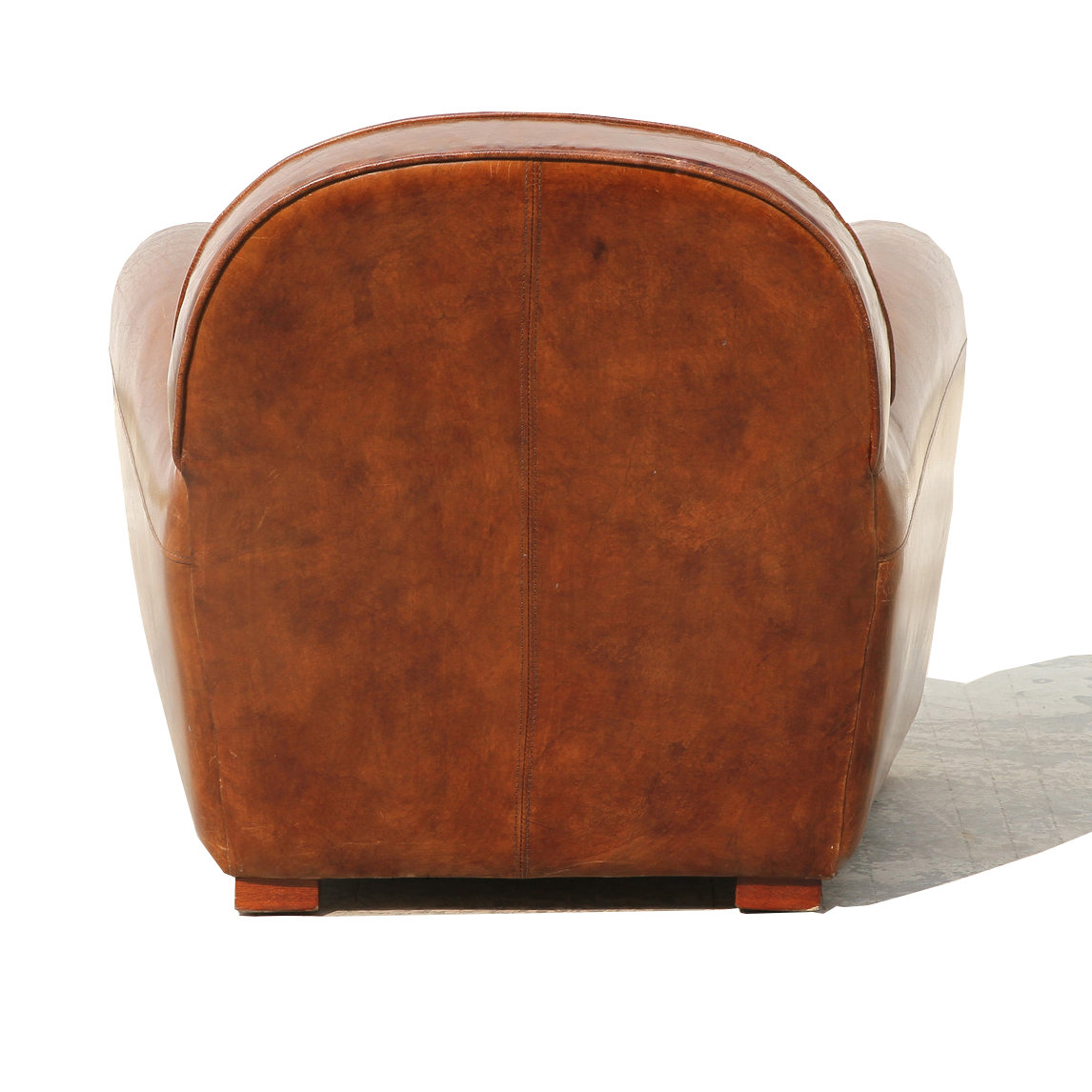 Pasargad Genuine Leather Paris Club Chair & Reviews Wayfair