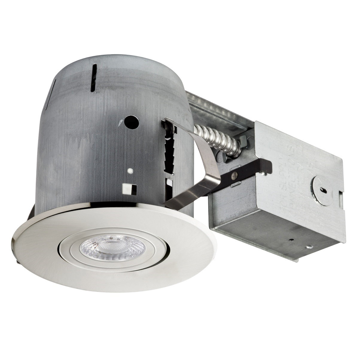 Globe Electric Company LED Swivel Spotlight 4" Recessed Kit & Reviews