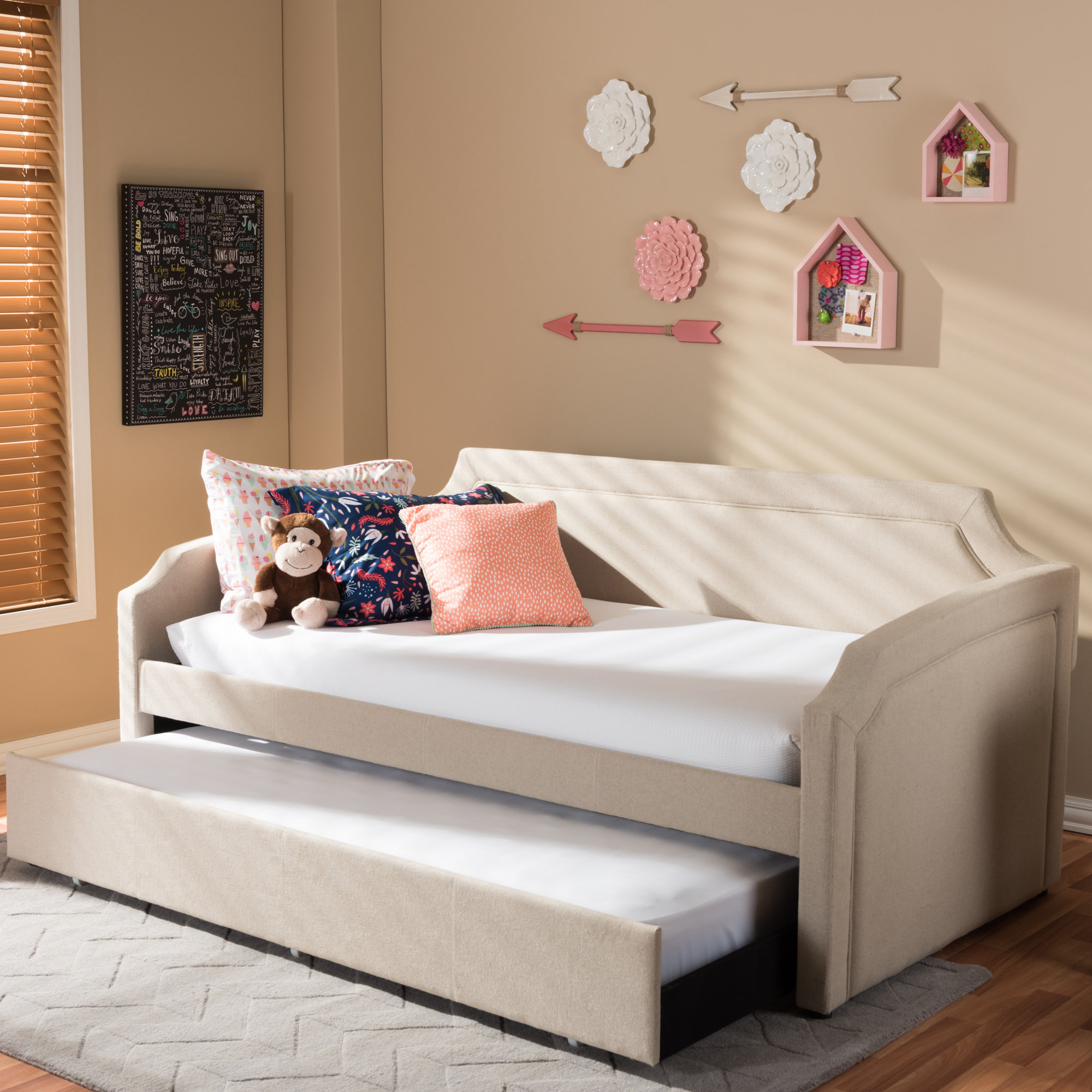 Wholesale Interiors Baxton Studio Daybed with Trundle & Reviews Wayfair