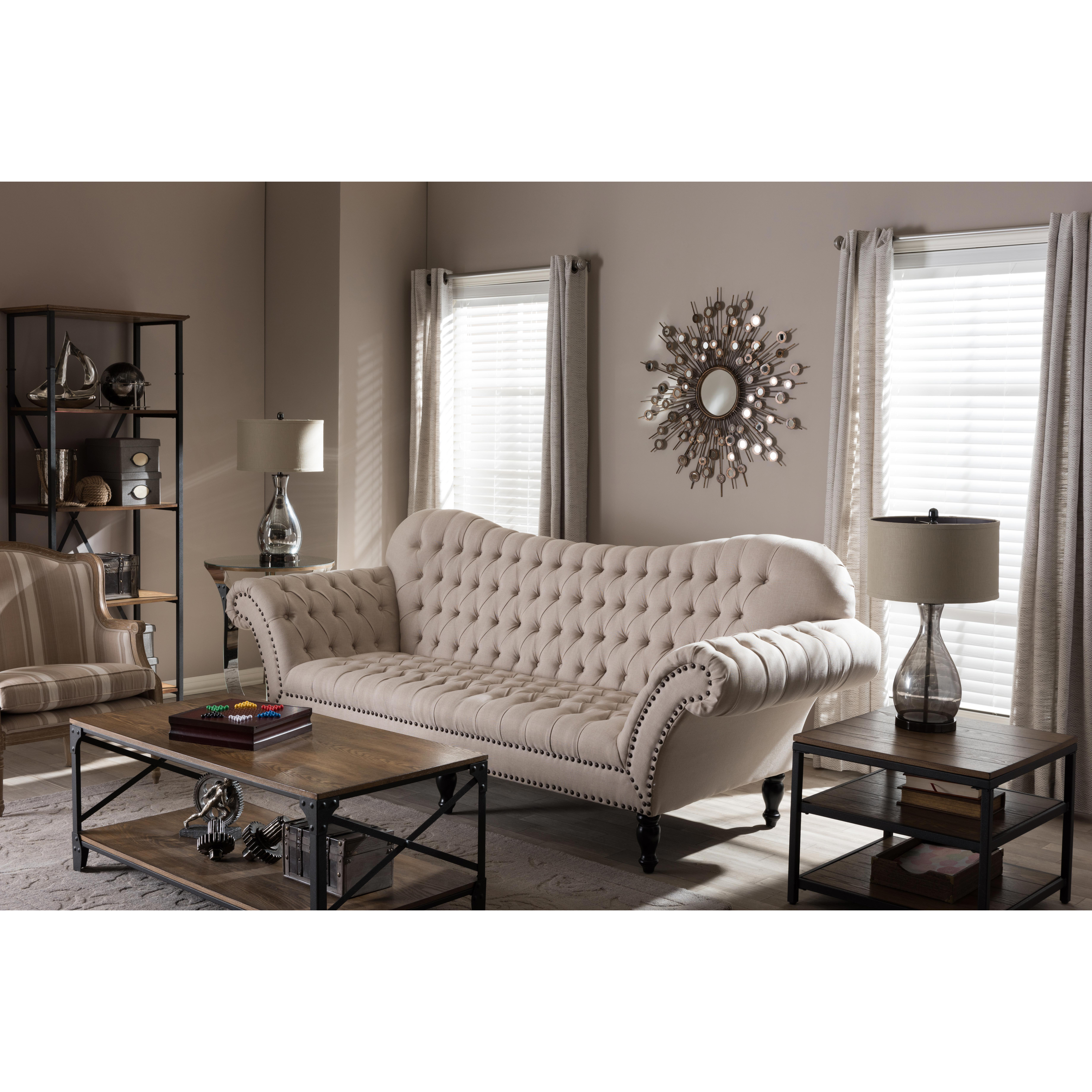 Wholesale Interiors Baxton Studio Bostwick Classic Victorian Sofa