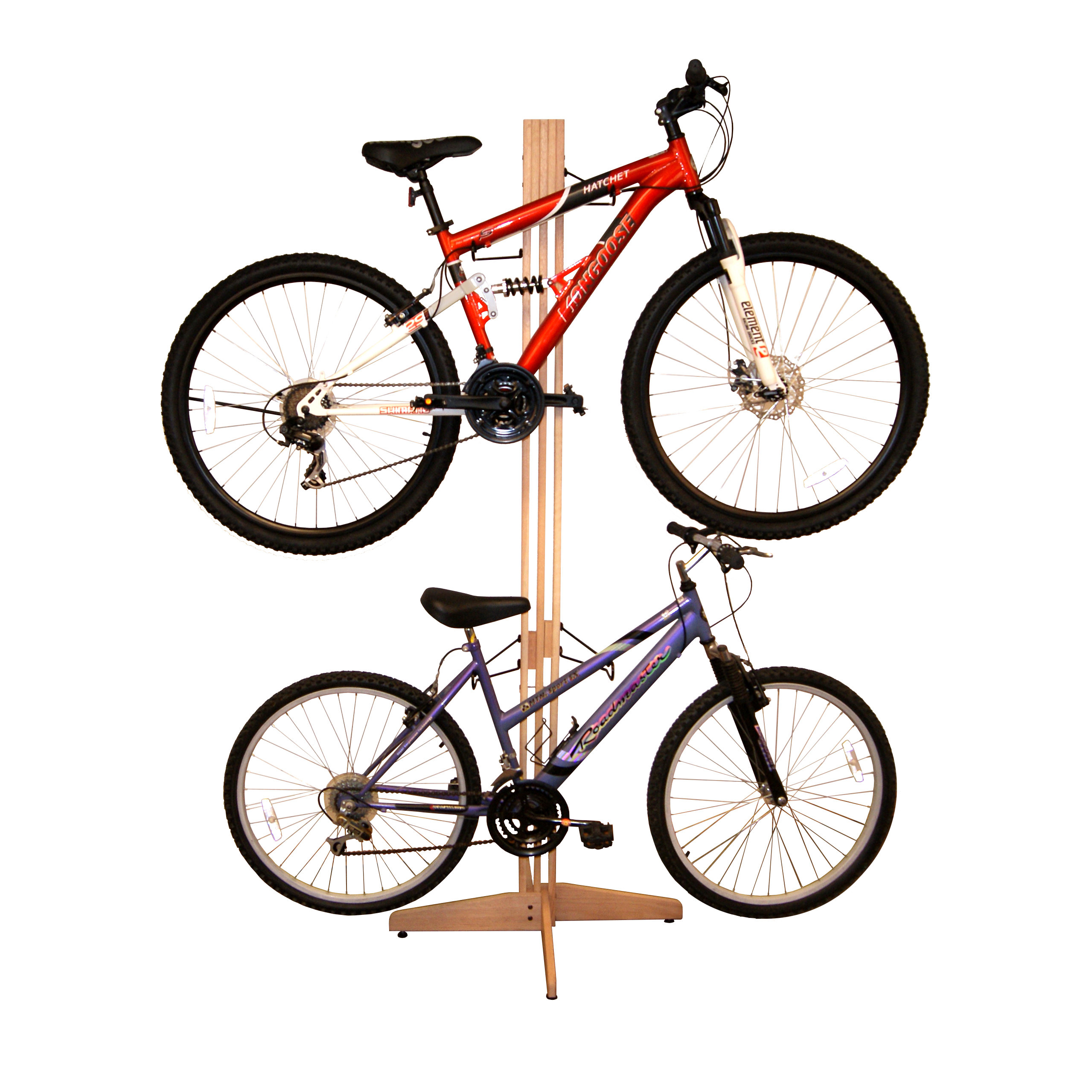 Gear Up Inc. Signature Series 4 Bike Oakrak Freestanding Storage Rack