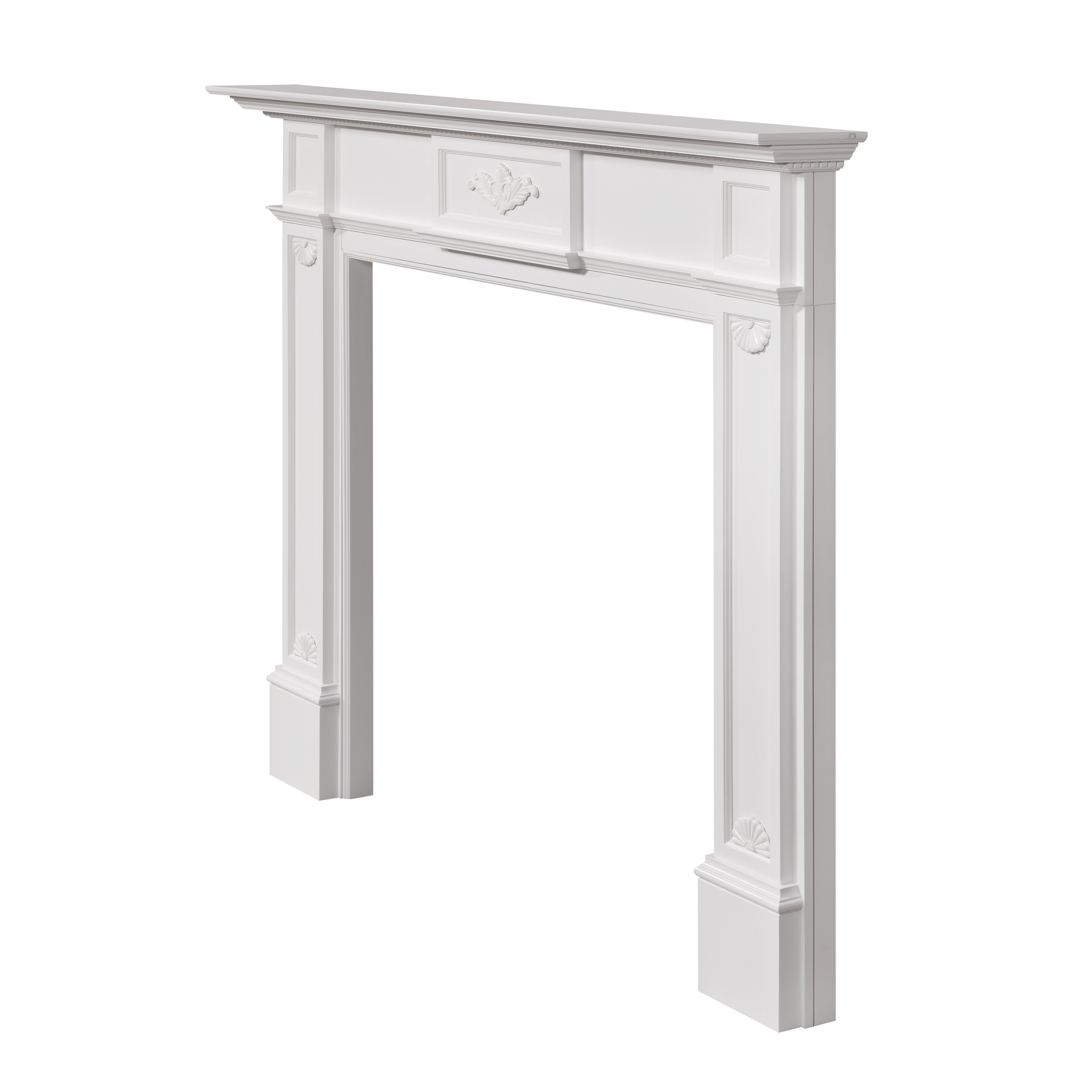 Pearl Mantels 56 Monticello Fireplace Mantel Surround And Reviews Wayfair 7154