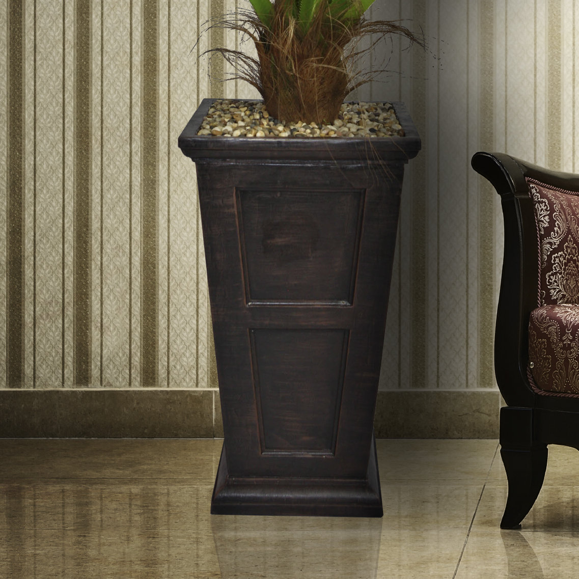 Laura Ashley Home Square Pot Planter & Reviews Wayfair