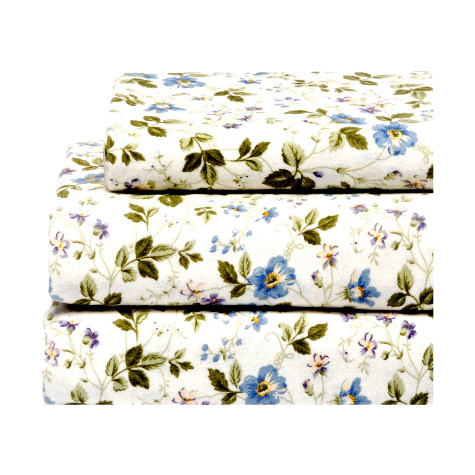 Laura Ashley Home Spring Bloom Flannel 4 Piece Sheet Set & Reviews
