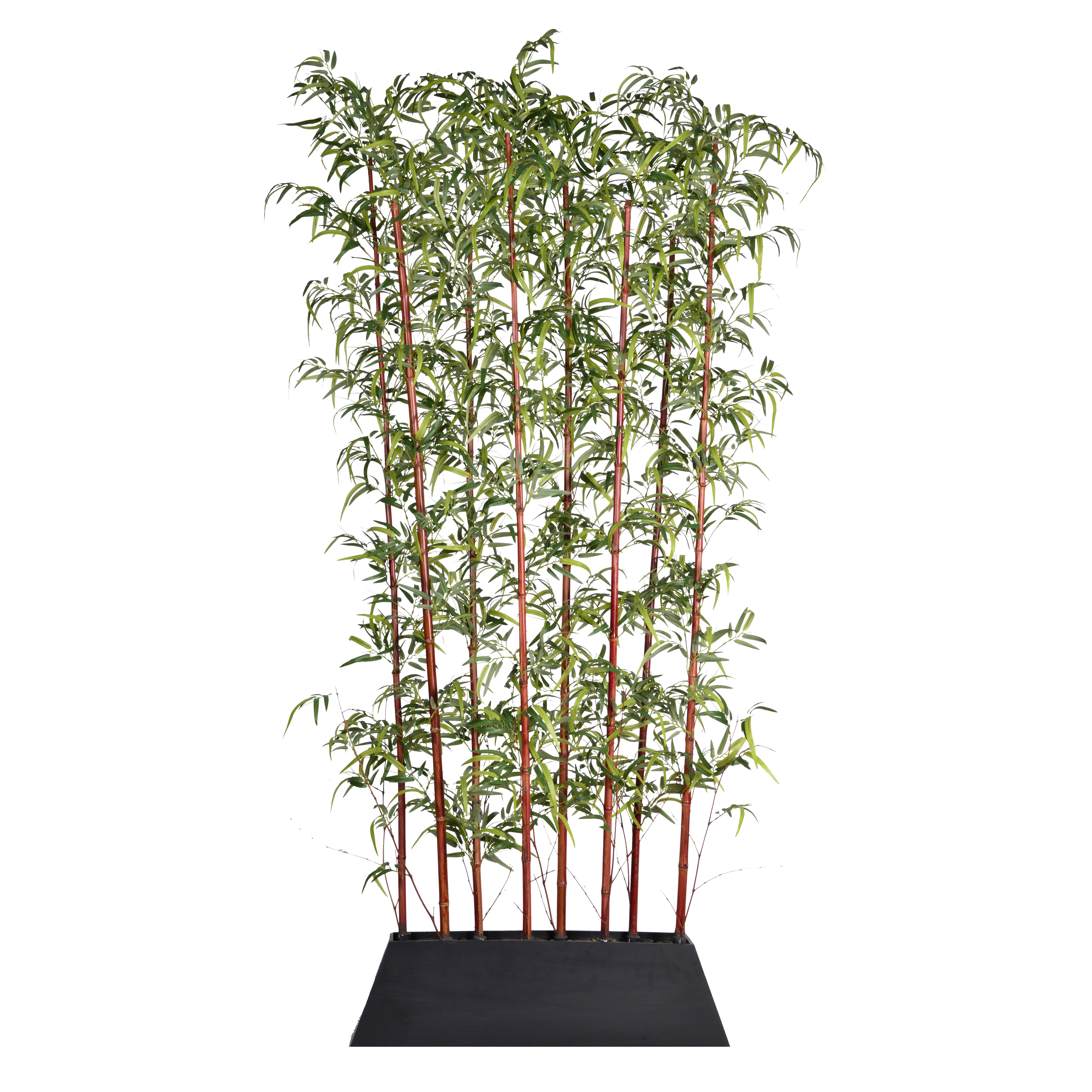 Laura Ashley Home 96" x 14" Bamboo Screen in Pot 1 Panel Room Divider