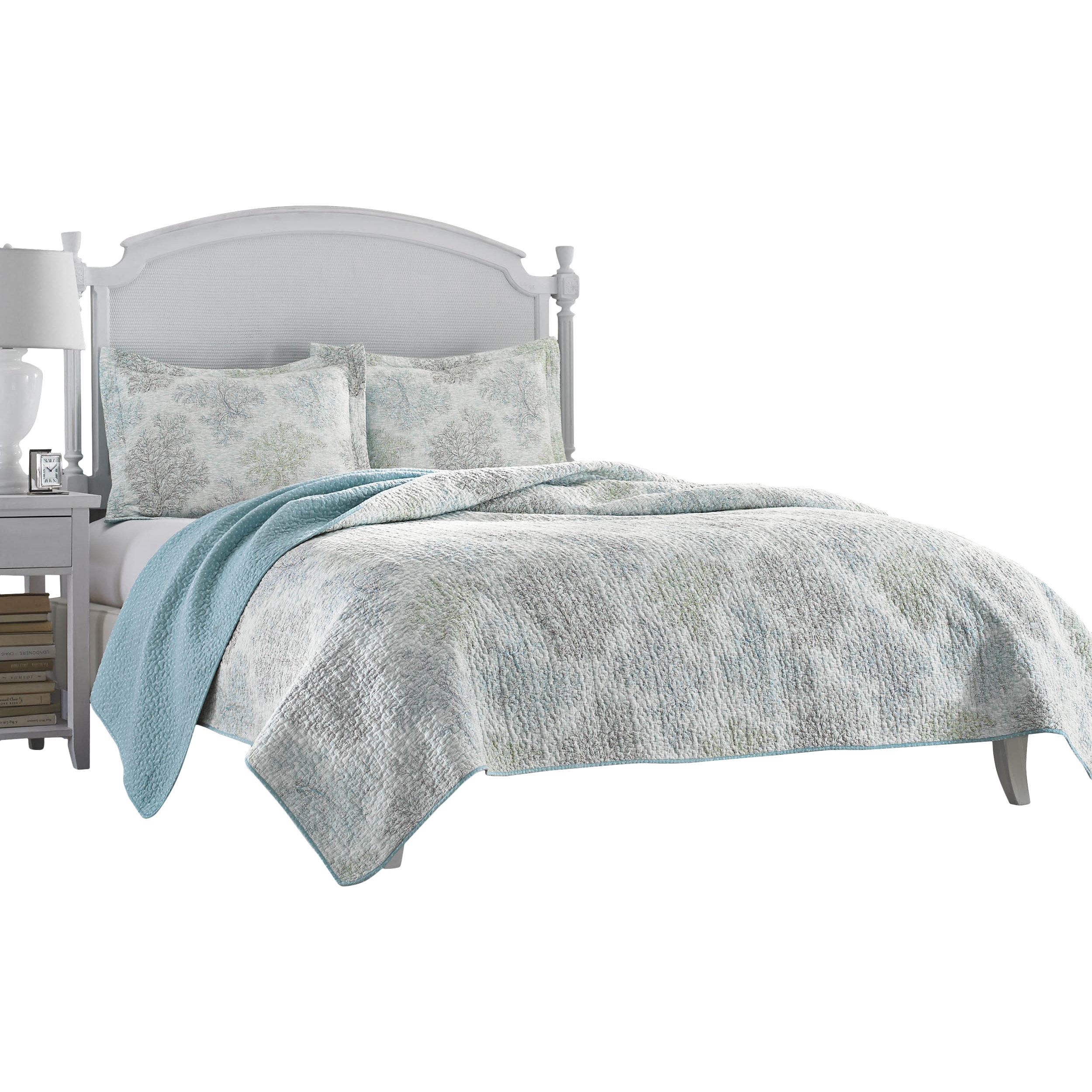 Laura Ashley Home Saltwater Coverlet Set & Reviews Wayfair