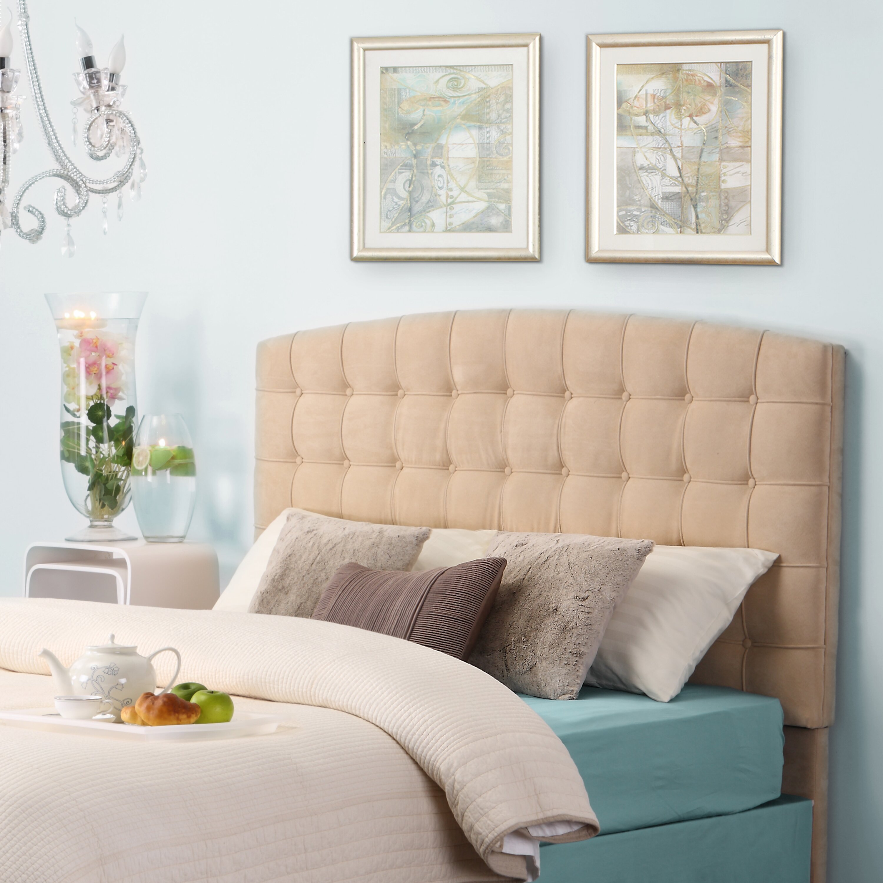 Dorel Living Full/Queen Upholstered Headboard & Reviews | Wayfair