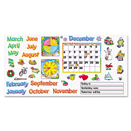Trend Monthly Calendar Bulletin Board Cut Out Set | Wayfair