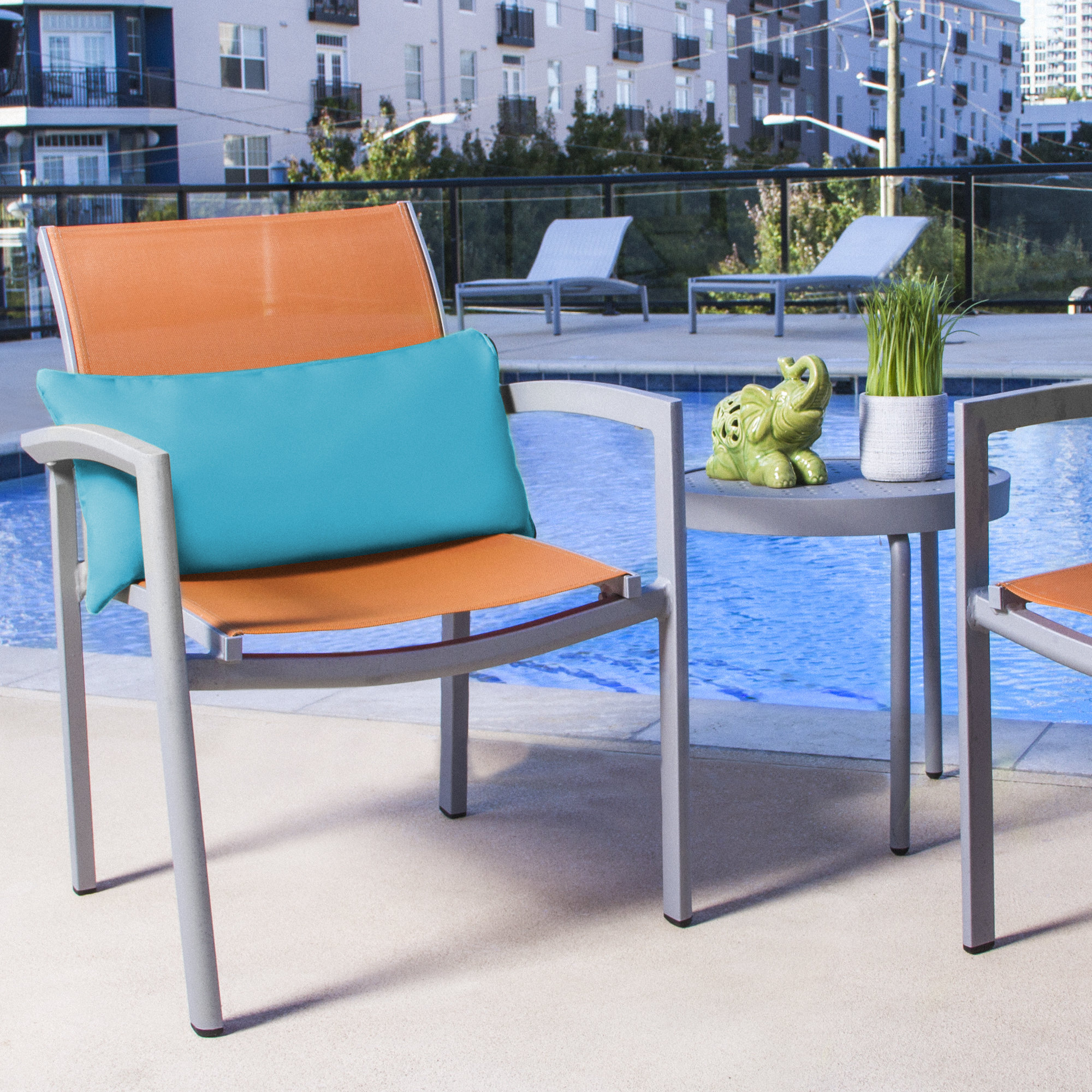 Outdoor Patio Lumbar Pillows Modern Fl Embroidered Indoor Outdoor Lumbar Pillow Patio Cushions Pillows At Com