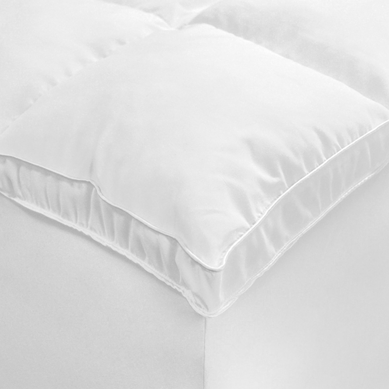 Ideal Comfort Microfiber Fiber Bed Topper & Reviews Wayfair