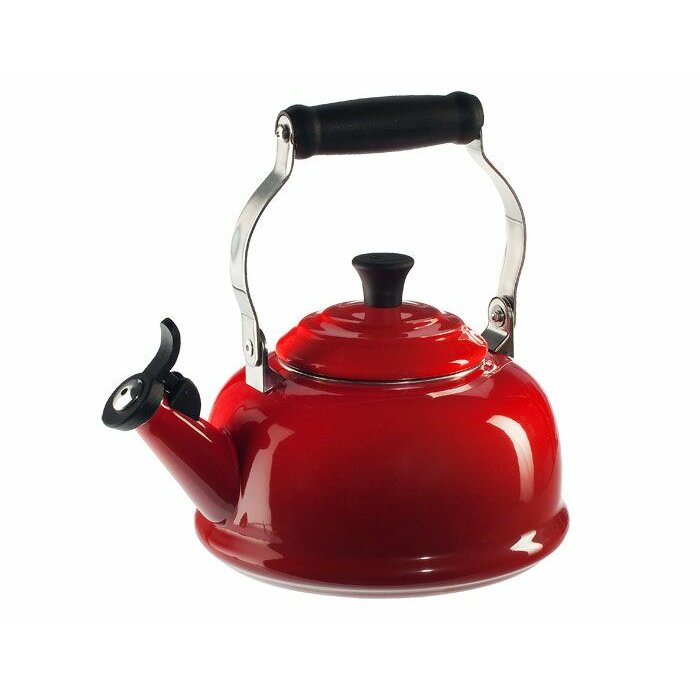 Le Creuset Enamel On Steel 1.8qt. Classic Whistling Tea Kettle