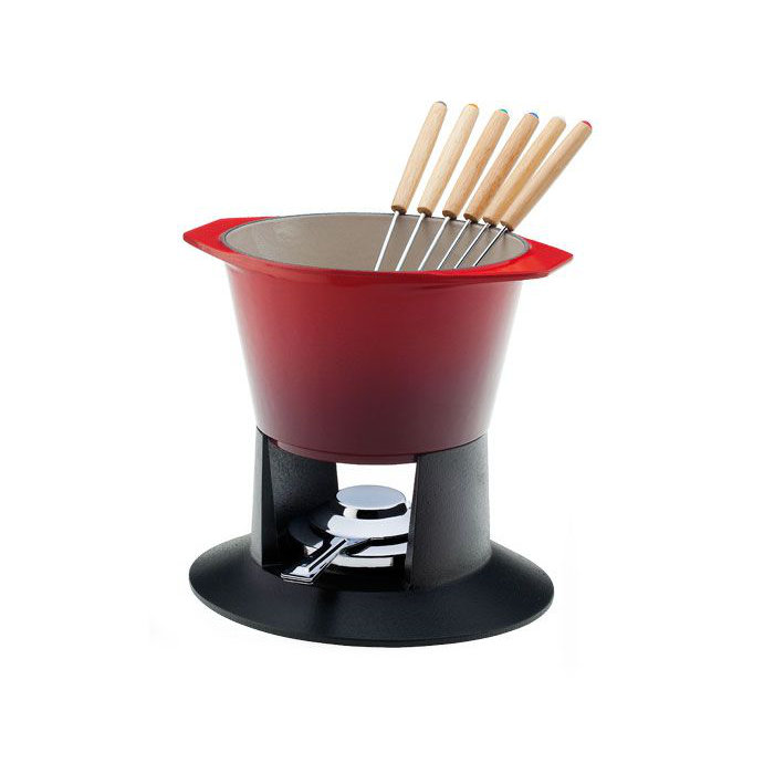 Le Creuset Cast Iron 8 Piece Fondue Set Wayfair