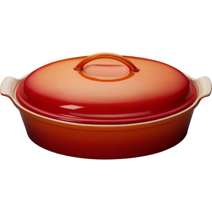 Le Creuset Stoneware 4 Qt. Oval Casserole & Reviews Wayfair