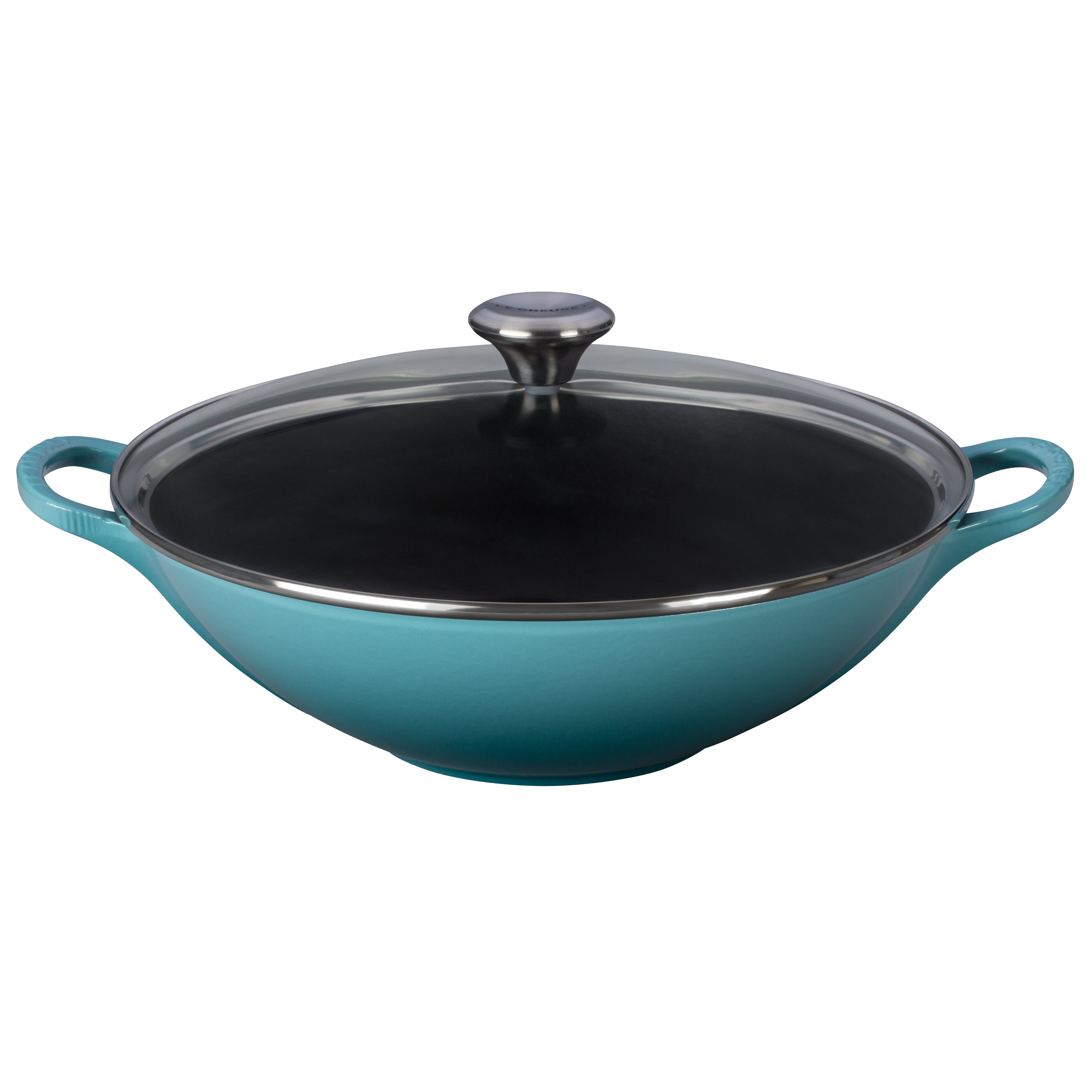 Le Creuset Signature 16.5" Wok with Lid & Reviews | Wayfair