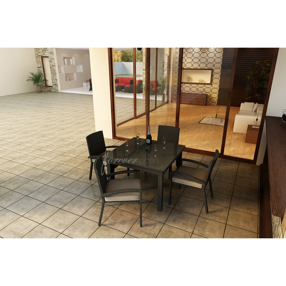 Forever Patio Barbados Dining Table Wayfair