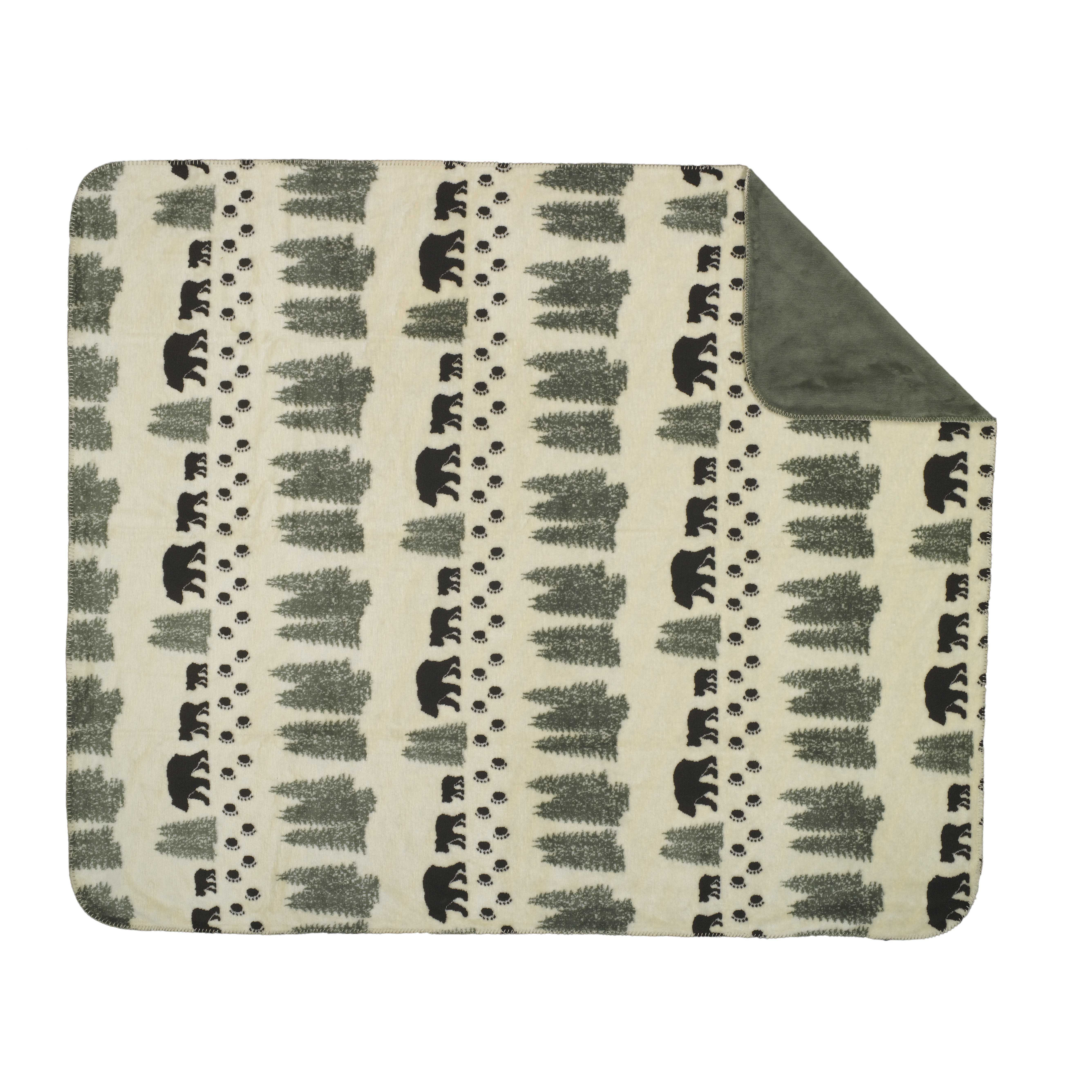 Denali Pearl Bear DoubleSided Throw & Reviews Wayfair