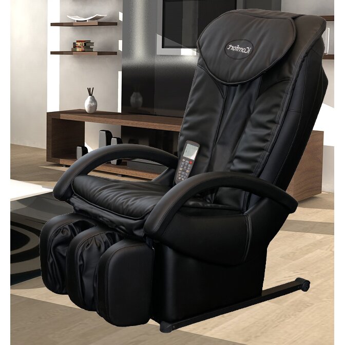 iComfort Faux Leather Zero Gravity Massage Chair with ...