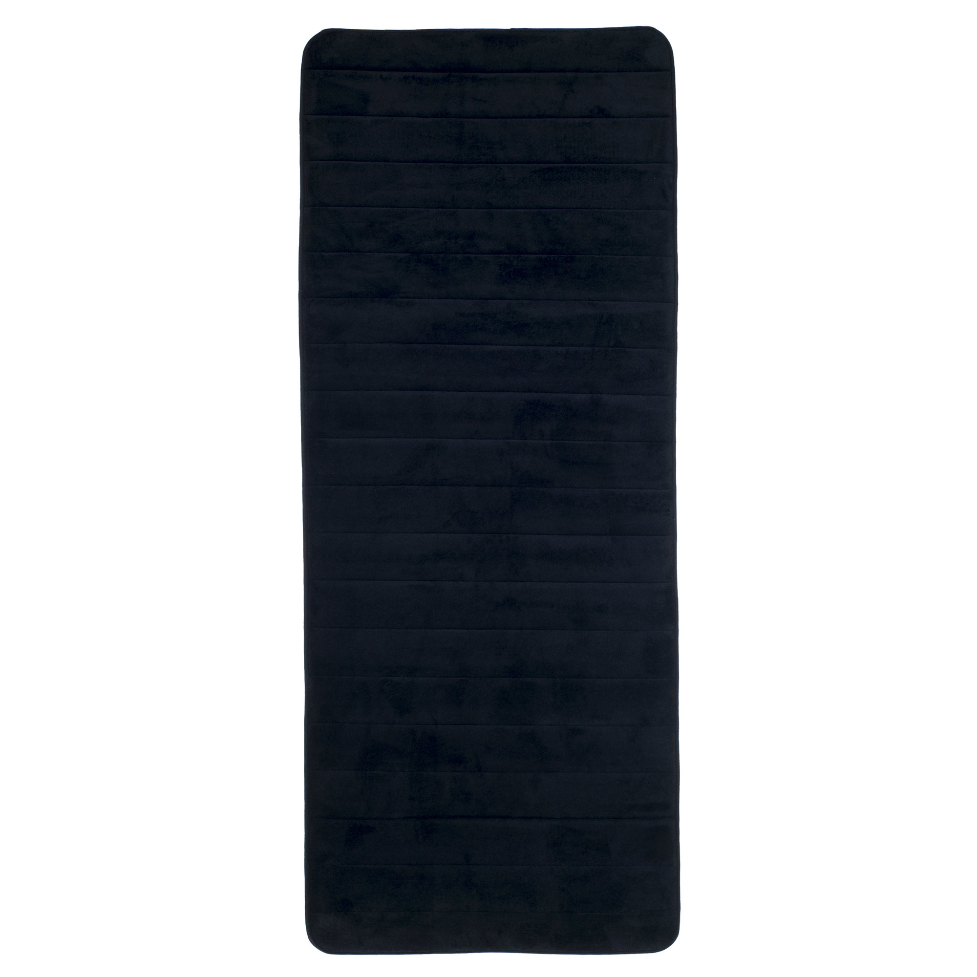 Lavish Home Extra Long Striped Memory Foam Bath Mat & Reviews Wayfair