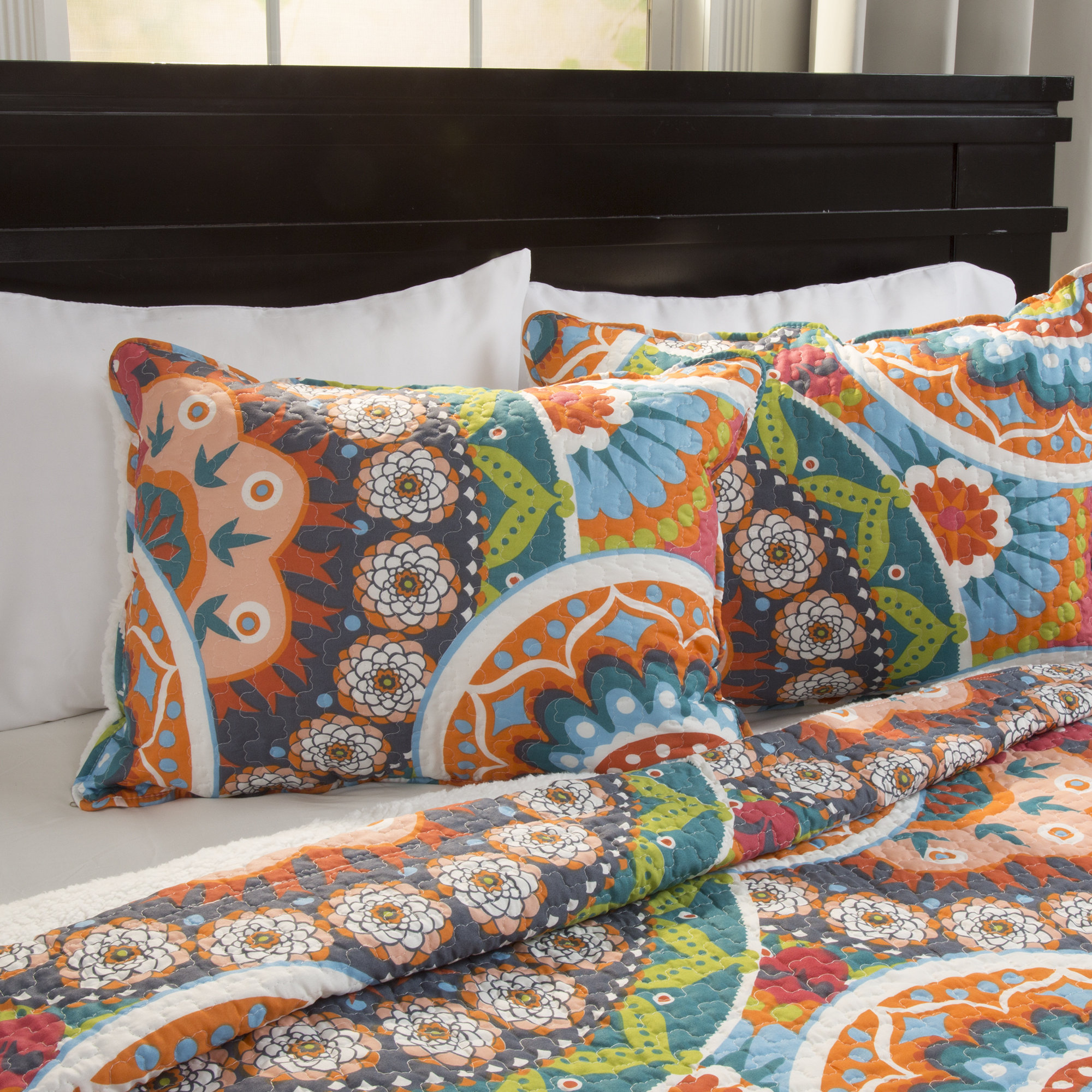 Lavish Home Sherpa Quilt Set & Reviews Wayfair