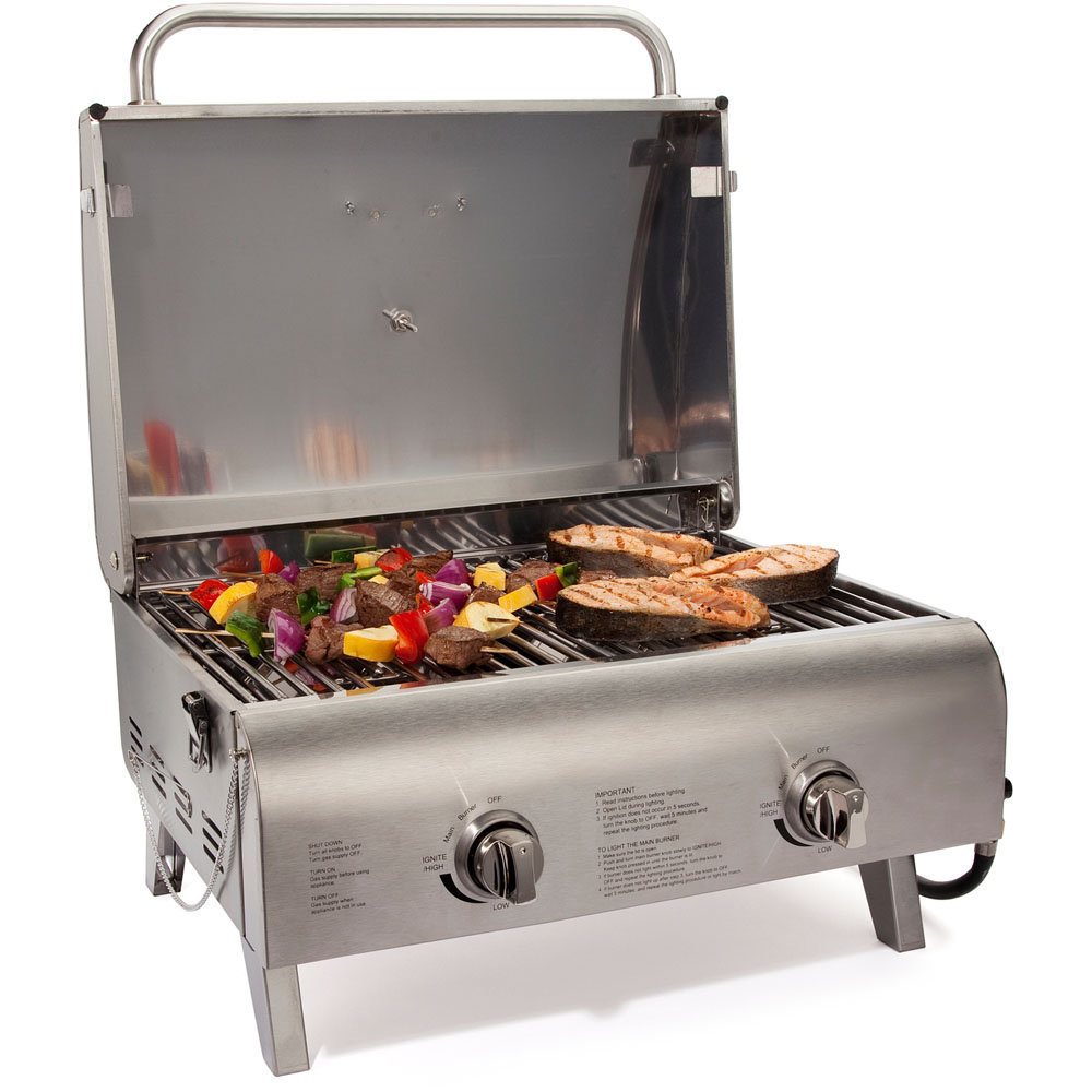 Cuisinart 18.3" Chef's Style Tabletop Gas Grill & Reviews Wayfair