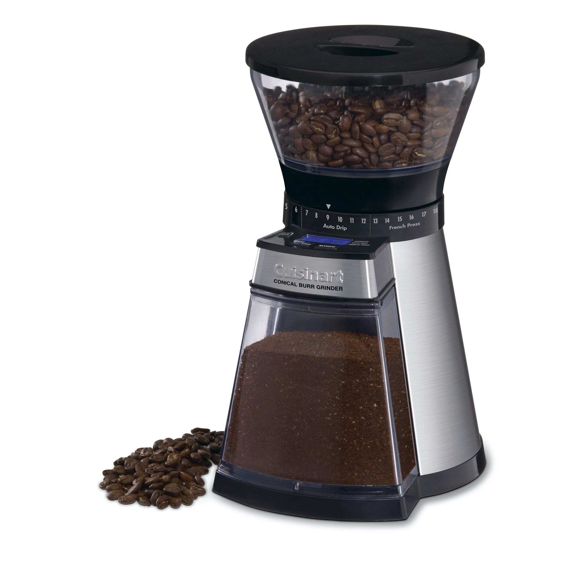 Cuisinart Programmable Conical Electric Burr Coffee Grinder & Reviews