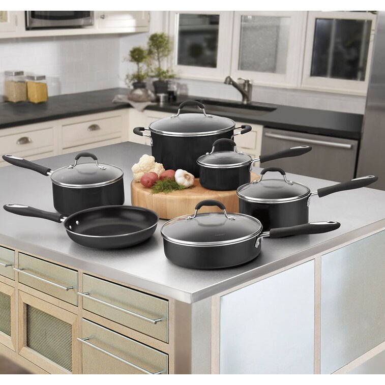 Cuisinart Advantage Nonstick 11 Piece Cookware Set & Reviews | Wayfair