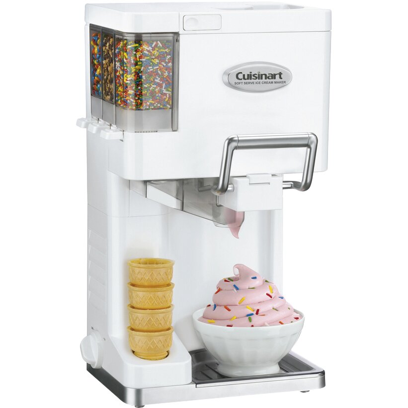 Cuisinart Qt Mix It In Soft Serve Ice Cream Maker Reviews Wayfair