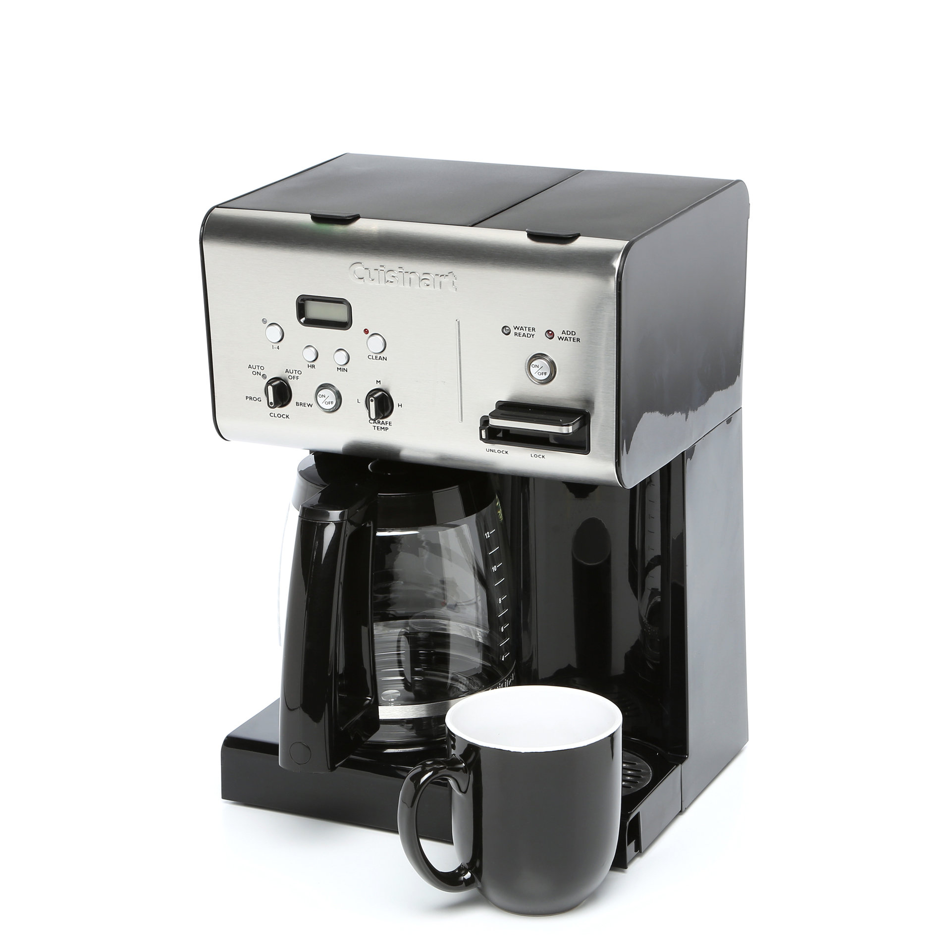Cuisinart Programmable 12 Cup Coffee Maker with Hot Water System
